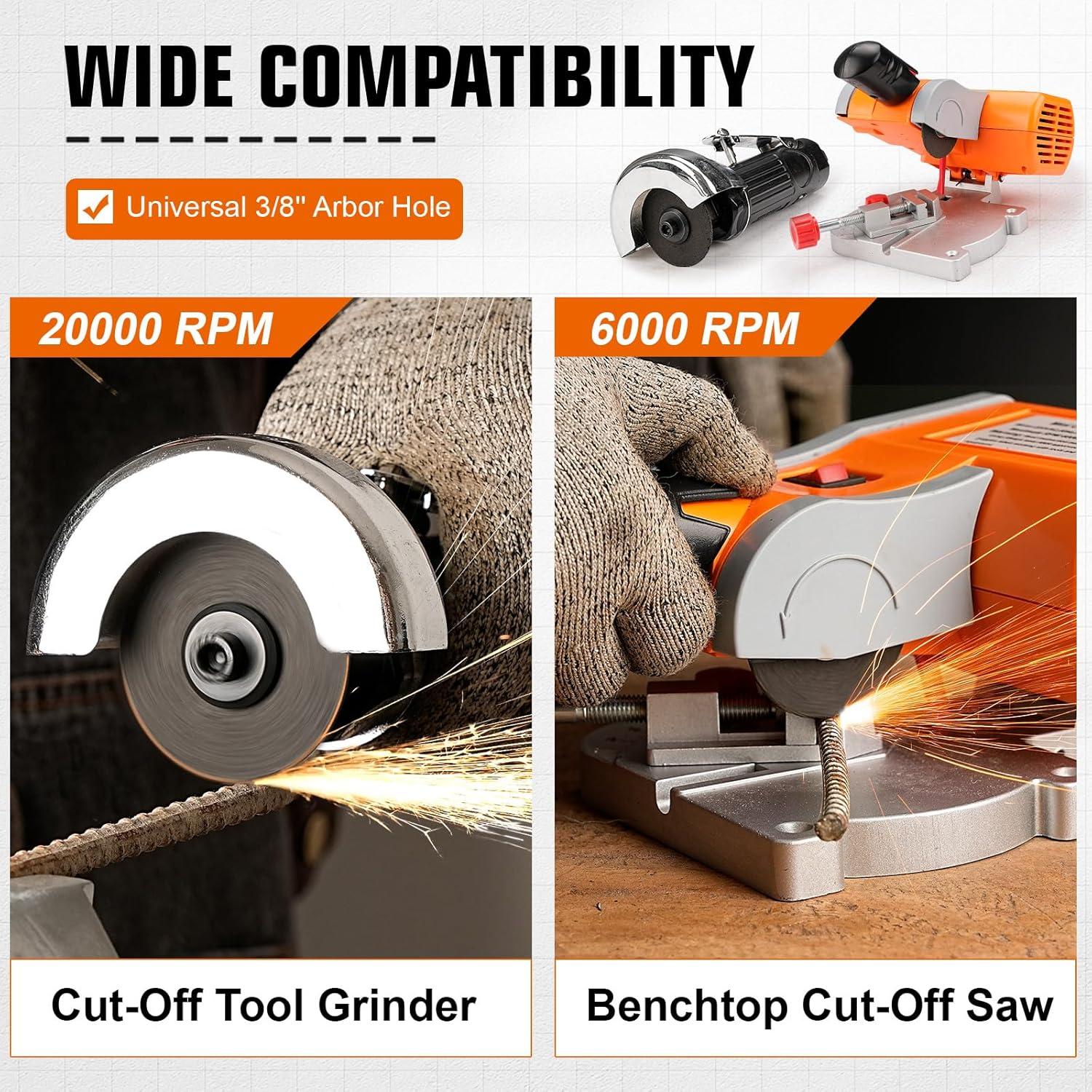 Ruedas de Corte SI FANG 10 Unidades 50mm para Amoladora