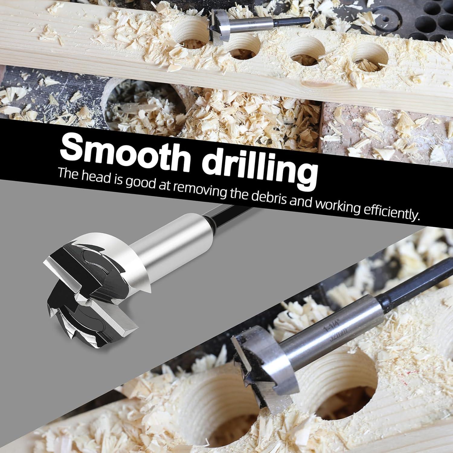 Broca Forstner 38mm RURITKIT para Madera y Plástico