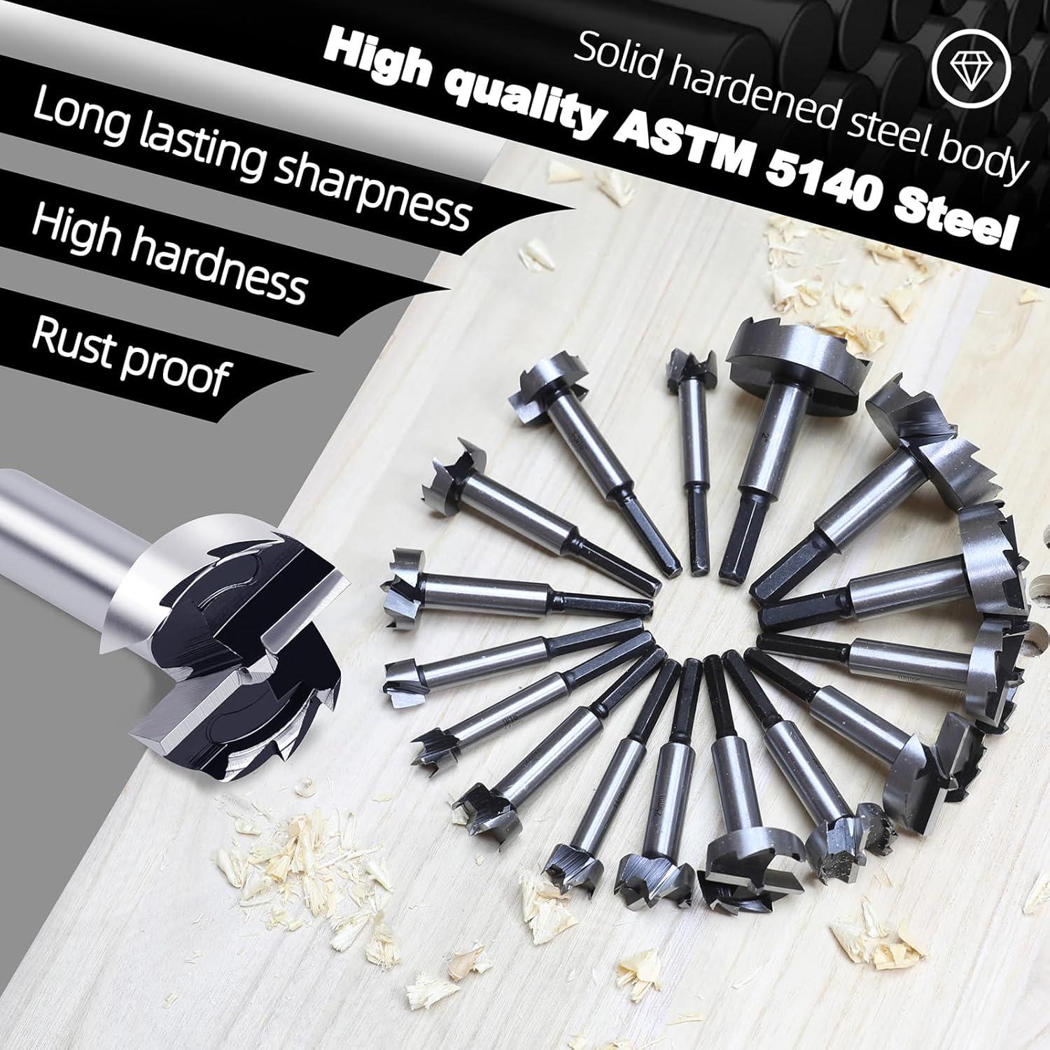 Broca Forstner 38mm RURITKIT para Madera y Plástico