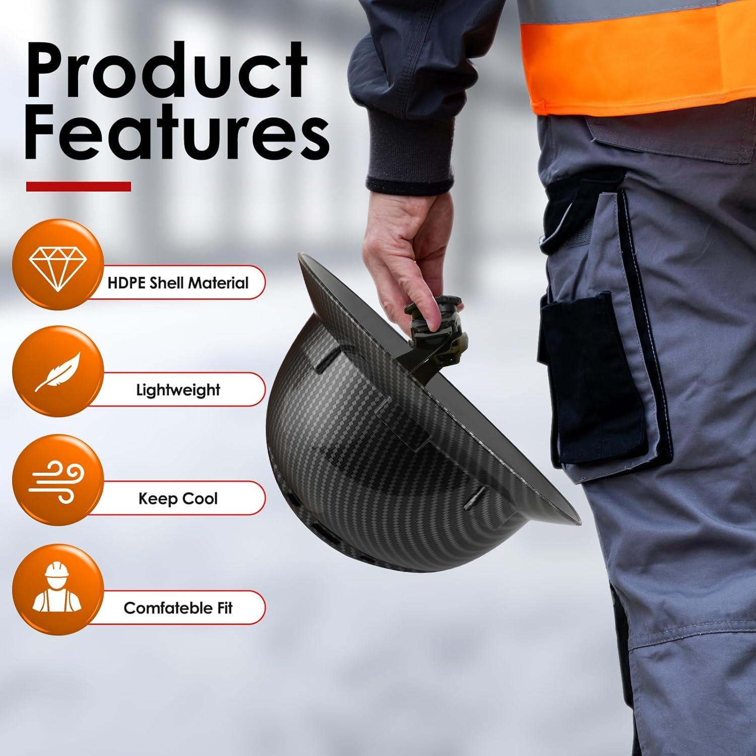 Casco de Seguridad Zeluga HDPE Ventilado Ajustable Negro