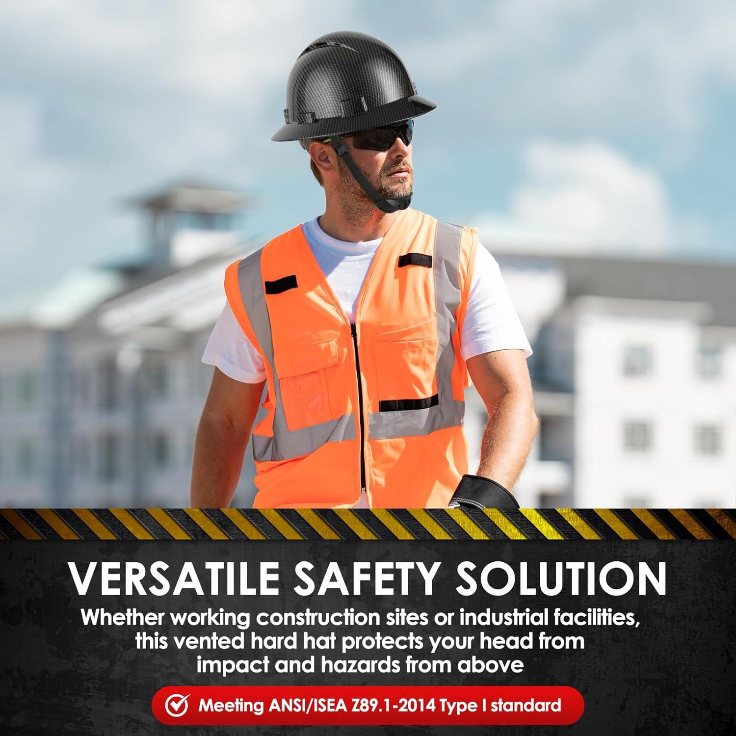 Casco de Seguridad Zeluga HDPE Ventilado Ajustable Negro