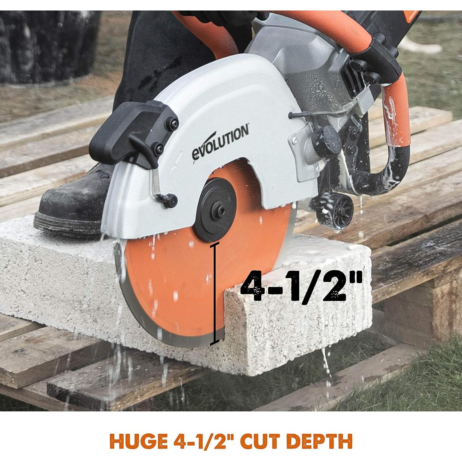 Sierra de Concreto Evolution R12DCT 12" Eléctrica 1800W