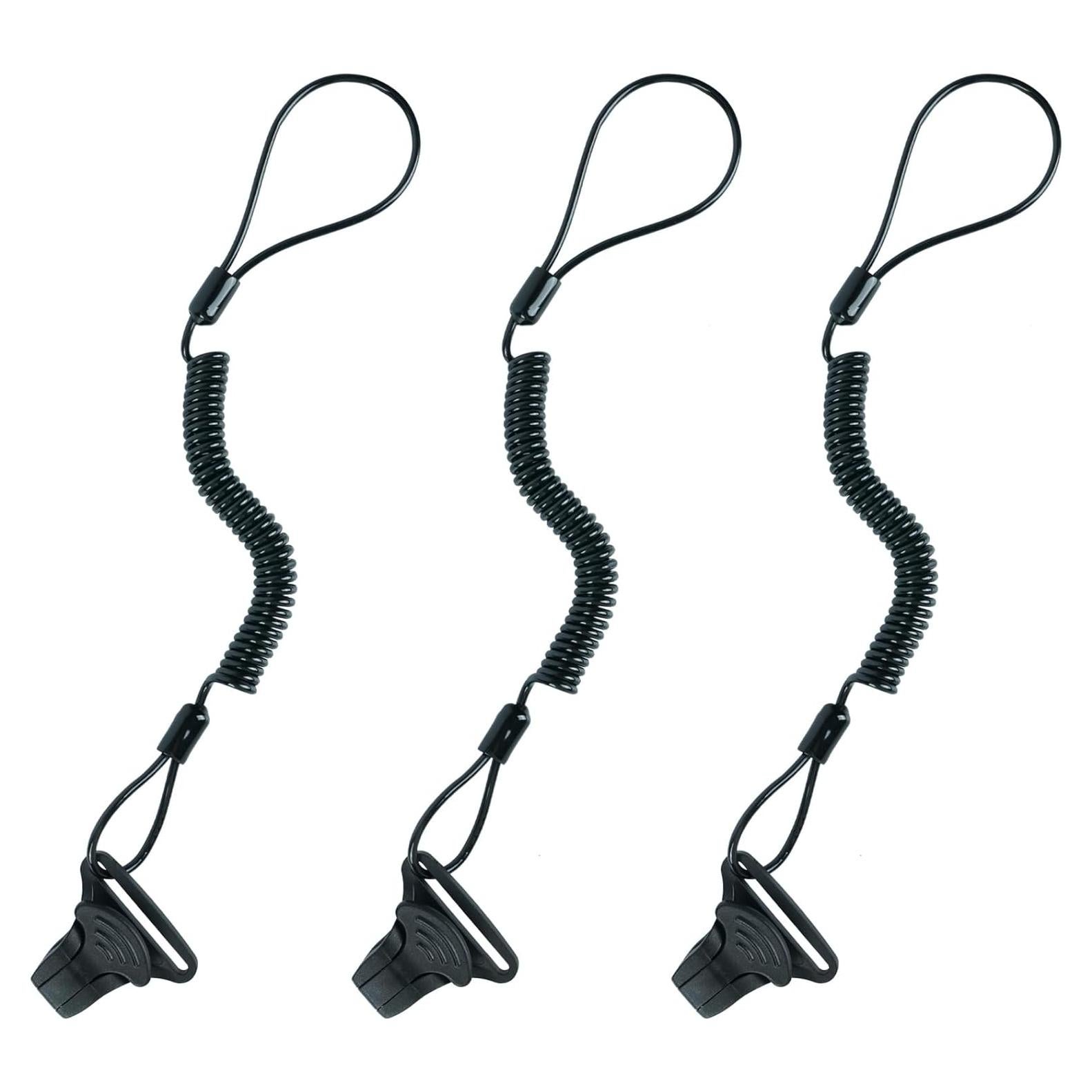 Lanyard Enrollado MELOTOUGH para Casco con Pinza 0,91 kg