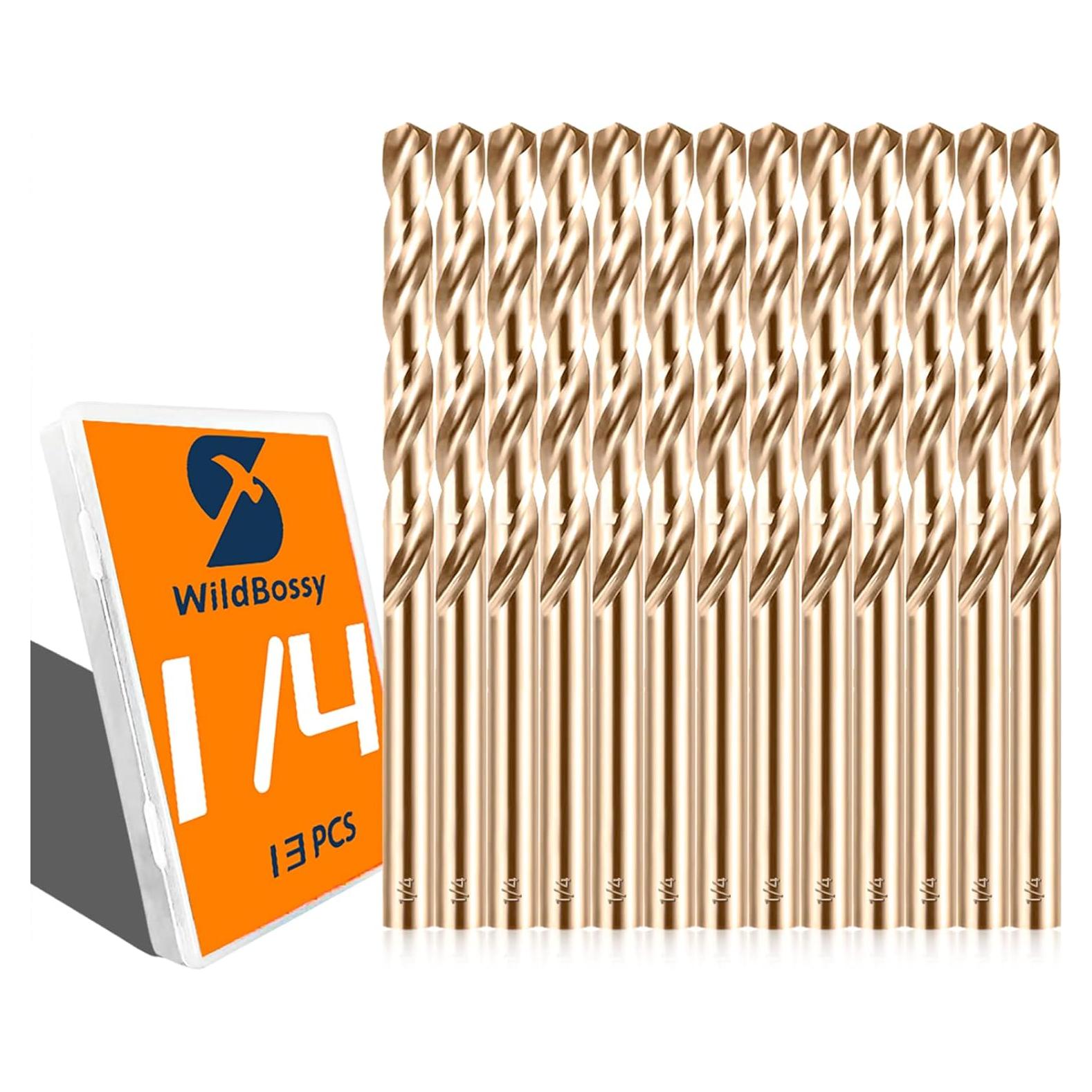 Juego de Brocas de Cobalto M35 13PCS WildBossy para Metal