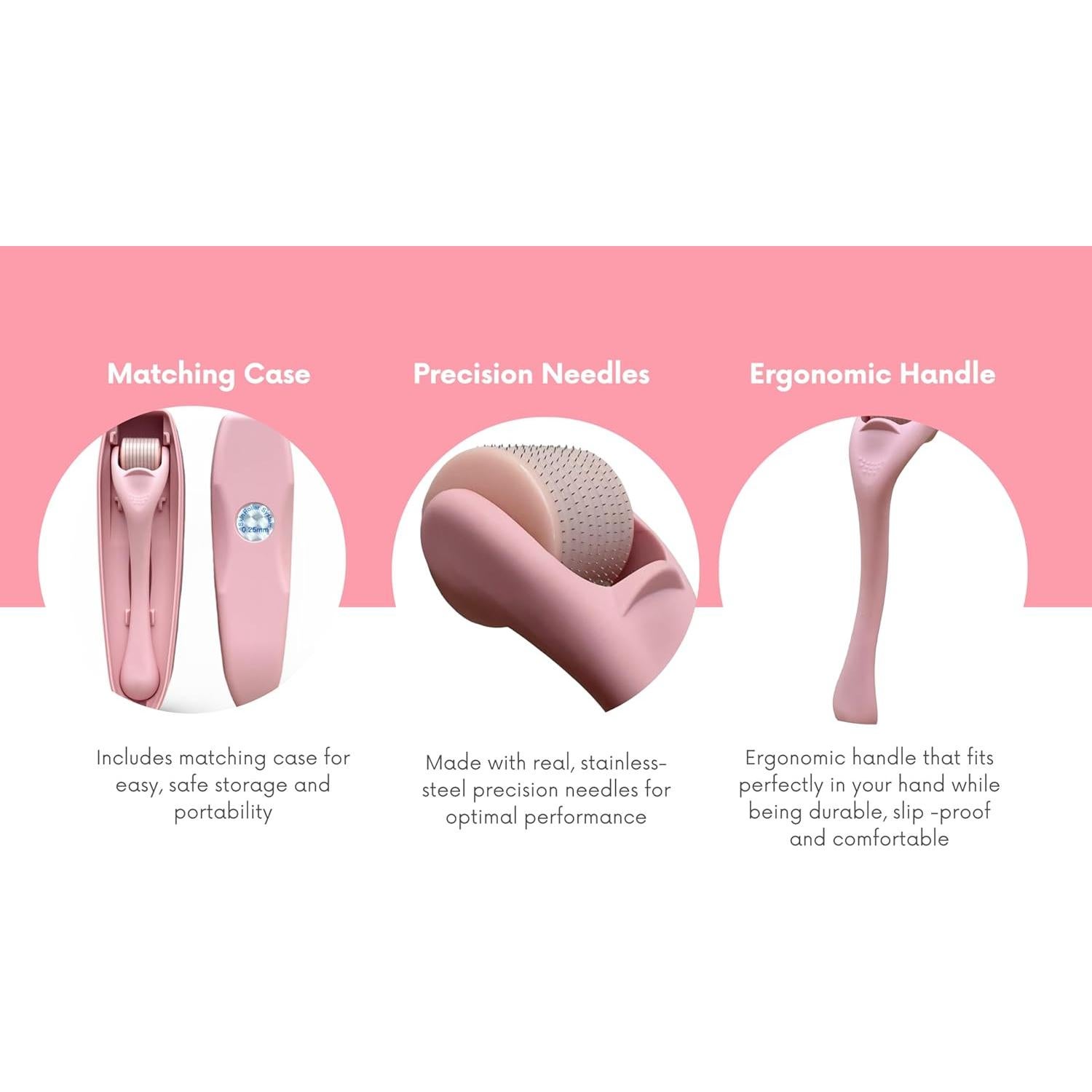 Rodillo Derma Micropunto Acero Inoxidable 540 - Radiant Skin