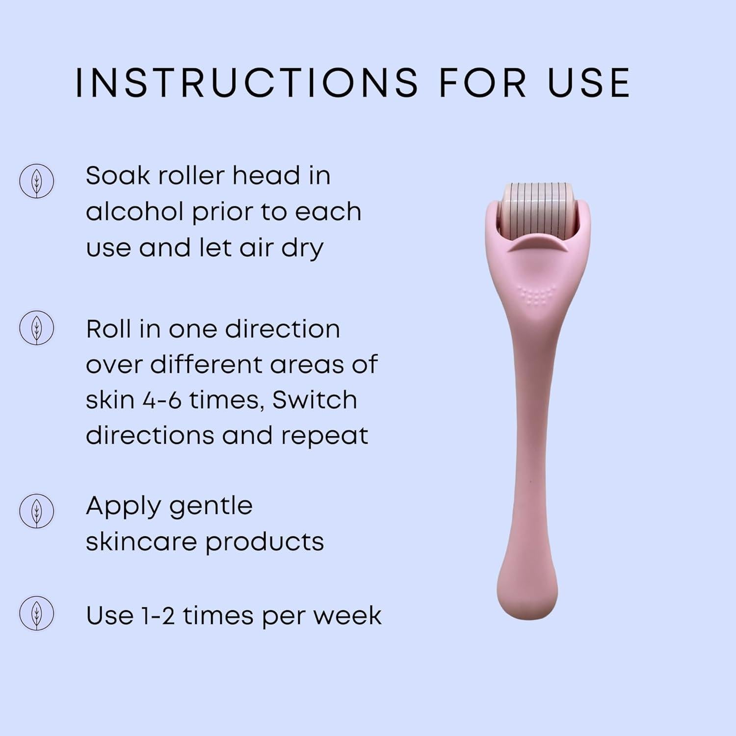 Rodillo Derma Micropunto Acero Inoxidable 540 - Radiant Skin