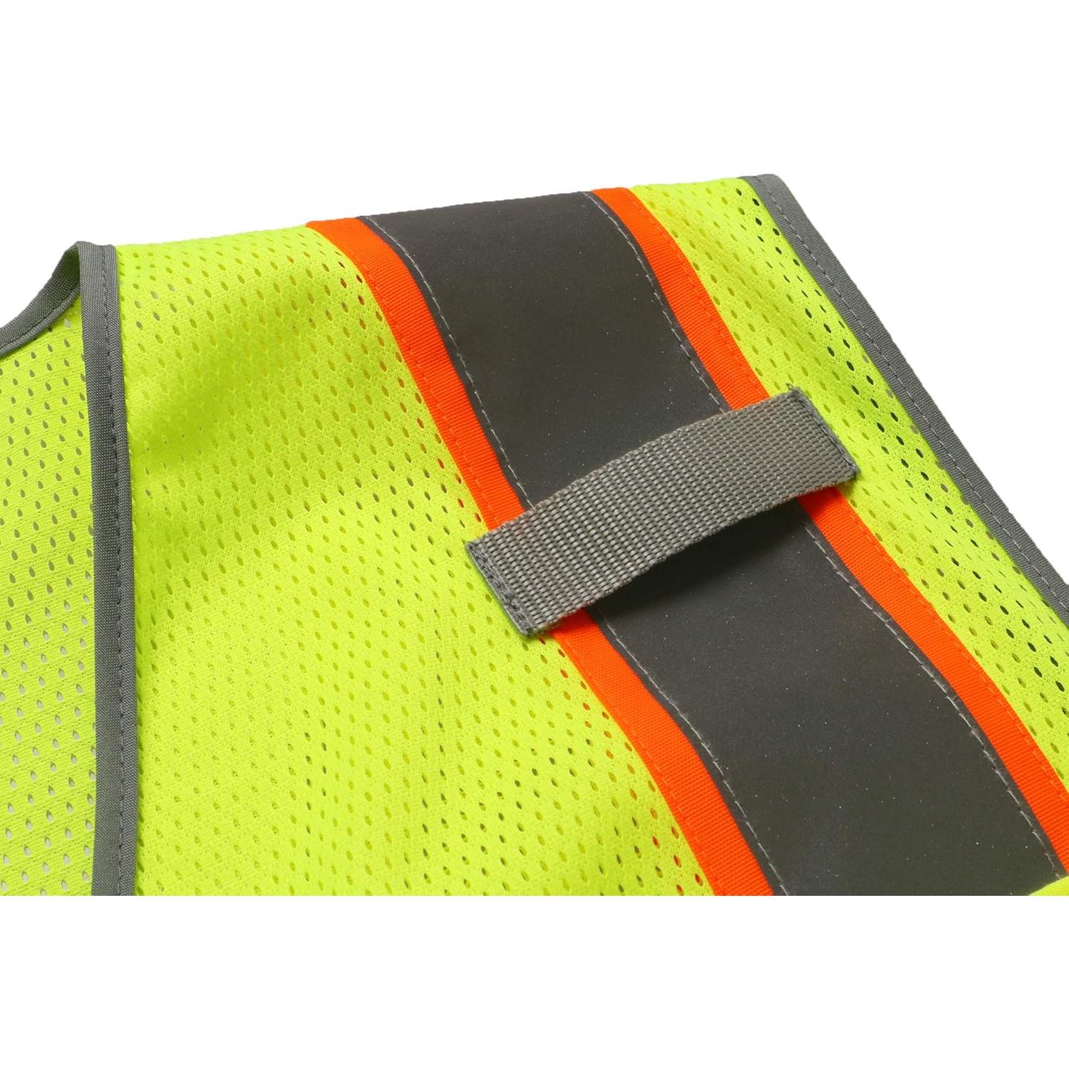 Chaleco de Seguridad LOHASPRO Reflectante Verde con Bolsillos