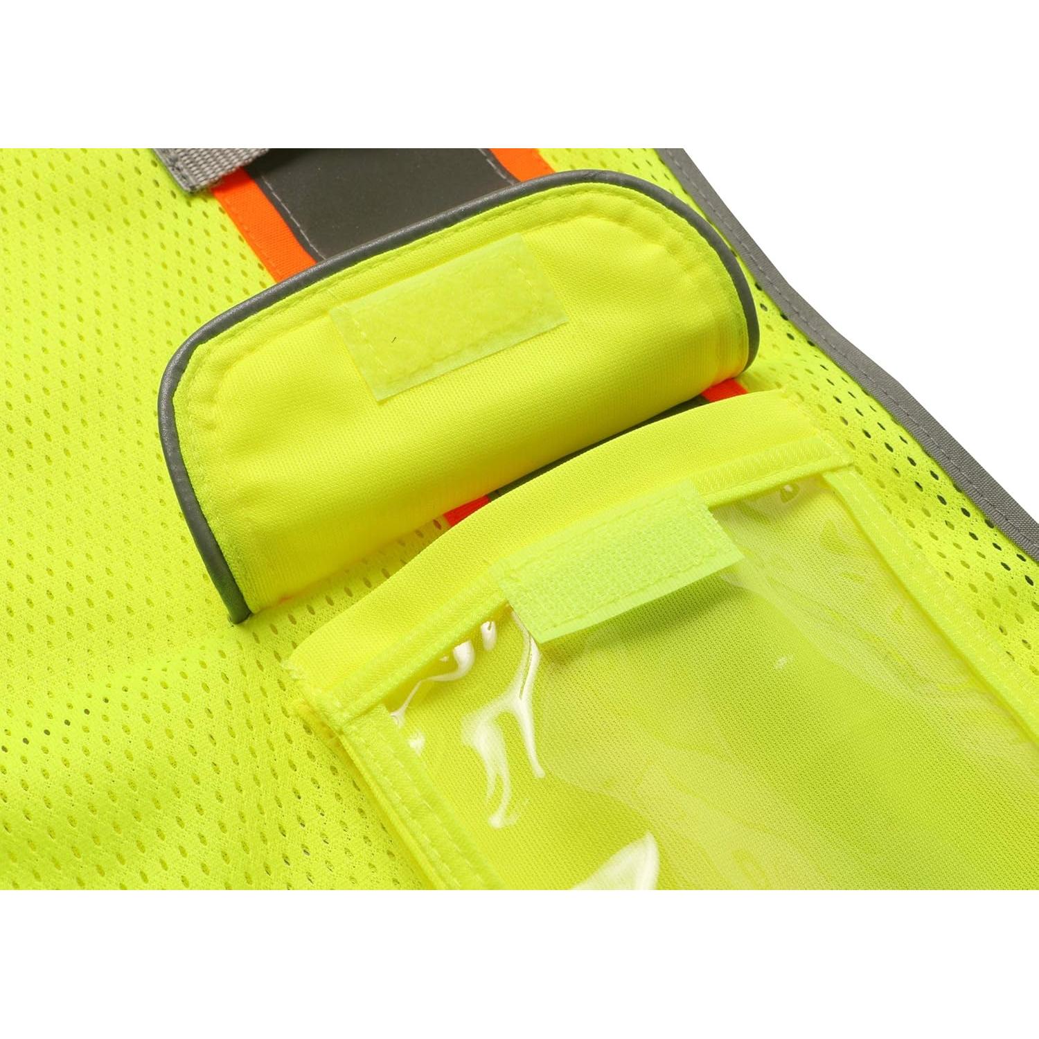 Chaleco de Seguridad LOHASPRO Reflectante Verde con Bolsillos