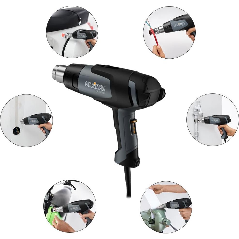 Kit de Pistola de Calor Steinel HL 1820 S - 1400W, 3 Temperaturas