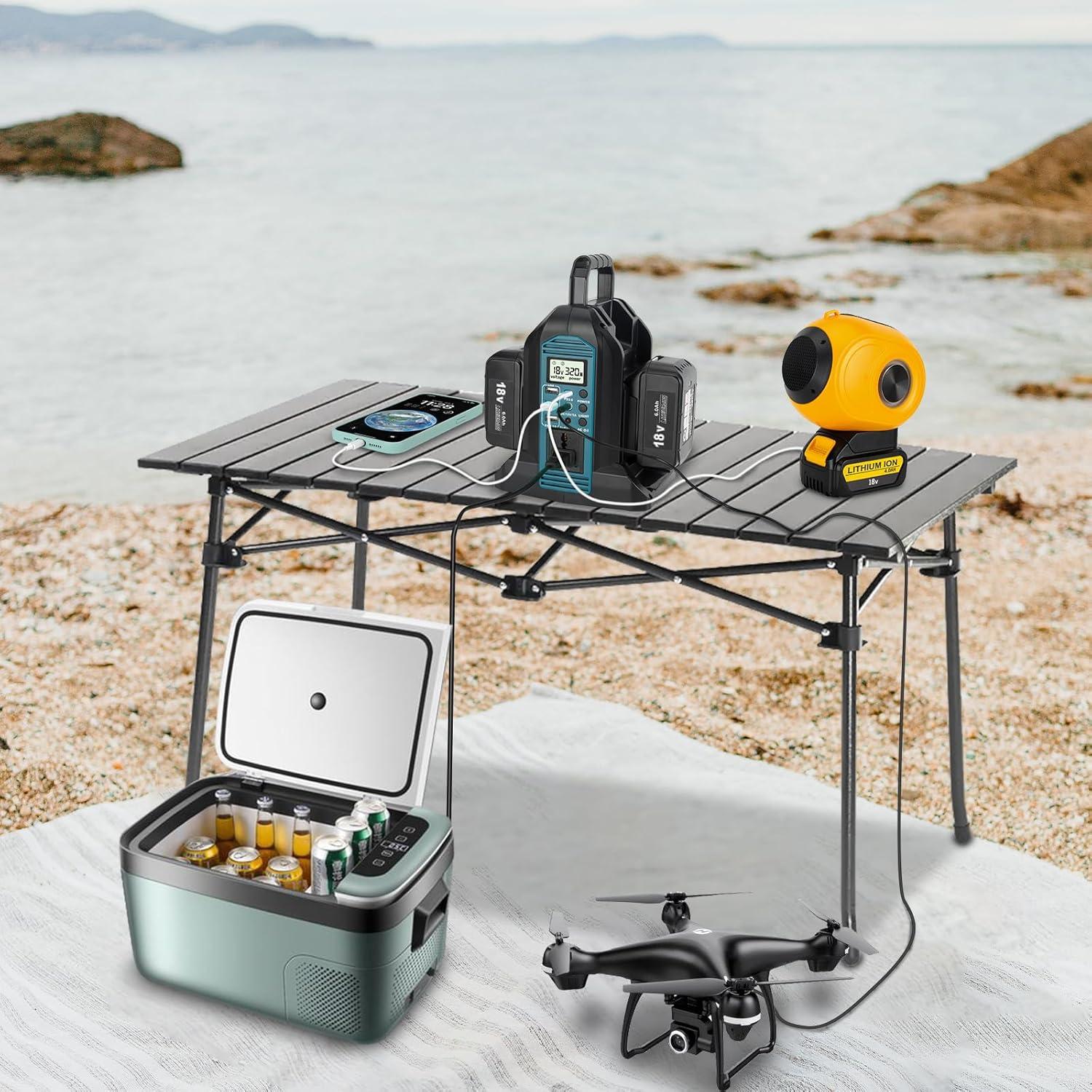 Inversor 350W para Baterías Li-ion Makita 18V LXT