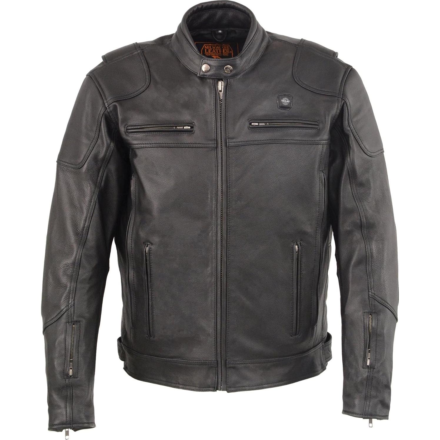 Chaqueta Ventilada Calentada Hombre Milwaukee Leather - Pequeño