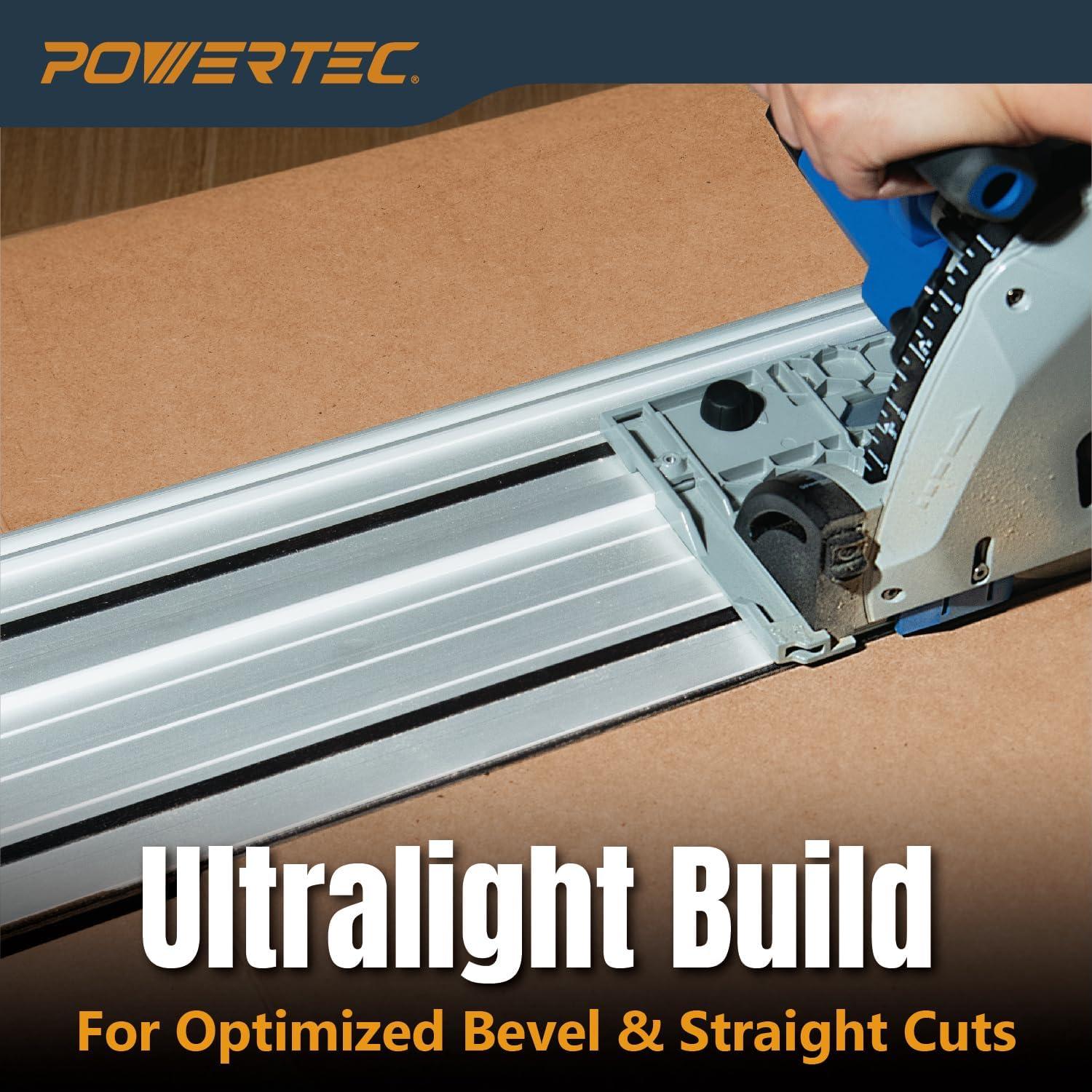 Riel de Guía para Sierra de Carril POWERTEC 55" Kreg