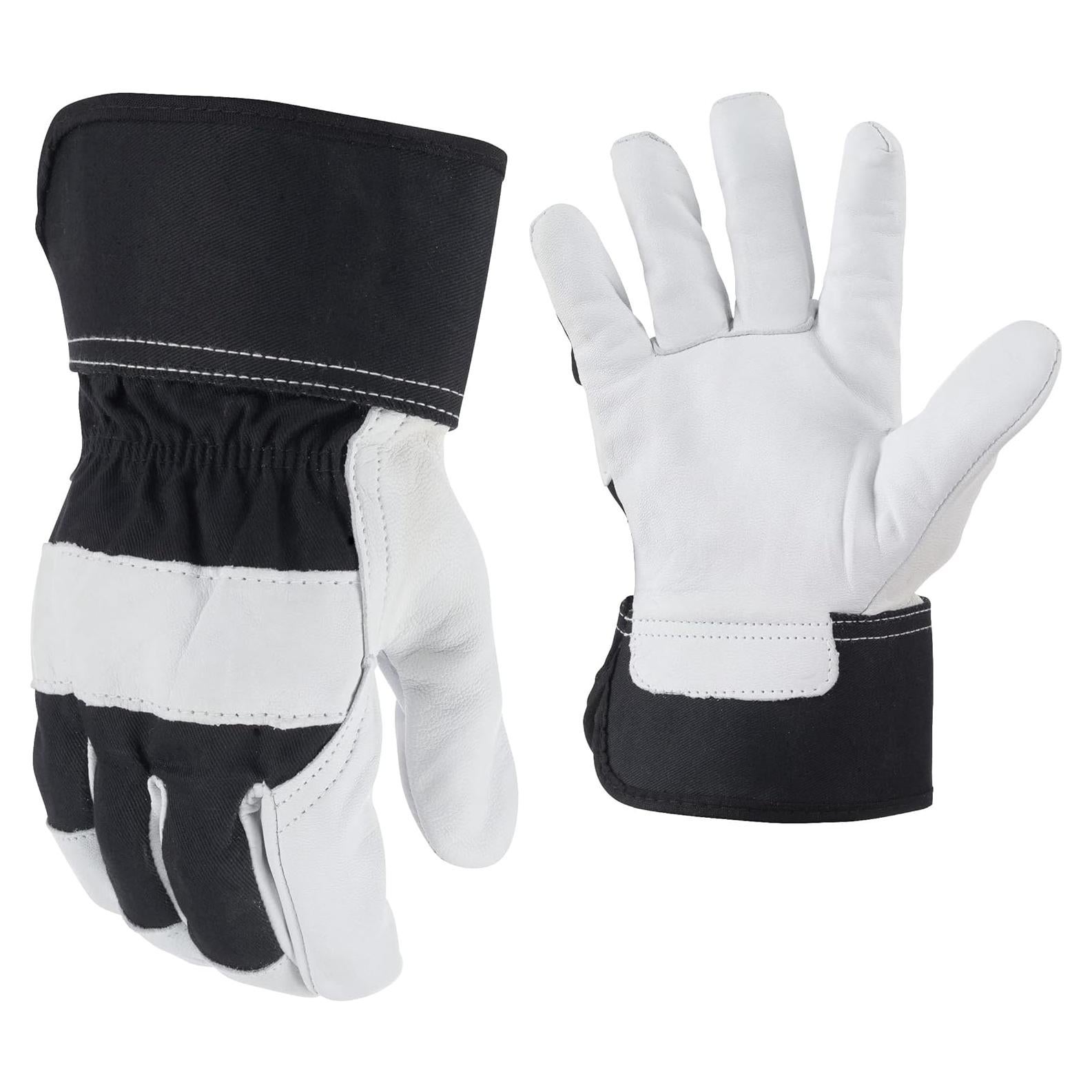 Guantes de trabajo AWP X-Large cuero de cabra y algodón