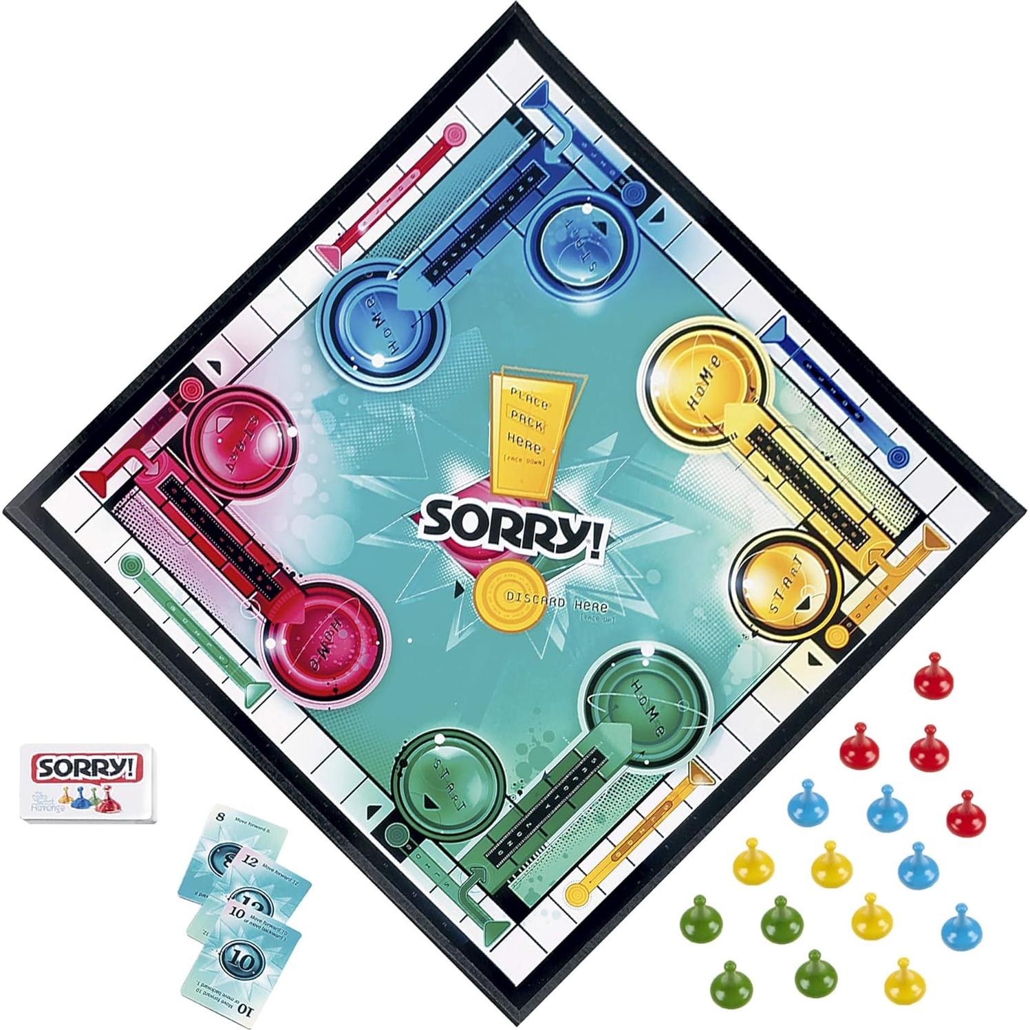 Juego de Mesa Sorry! Hasbro 2 a 4 Jugadores 6+ Años