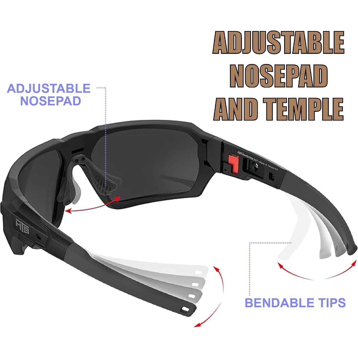 Gafas de Protección Militar Powersports con Lentes Antivaho