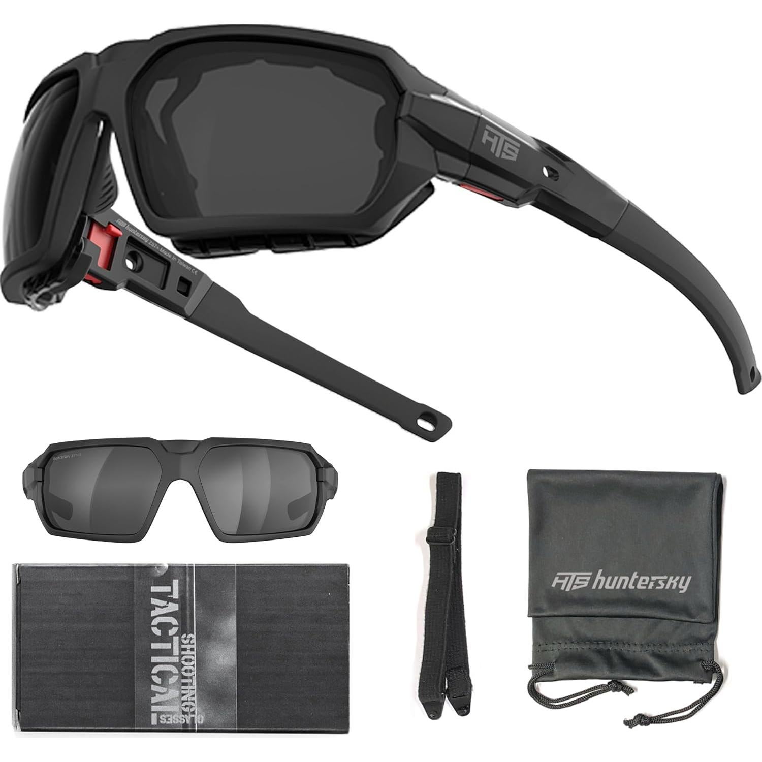 Gafas de Protección Militar Powersports con Lentes Antivaho