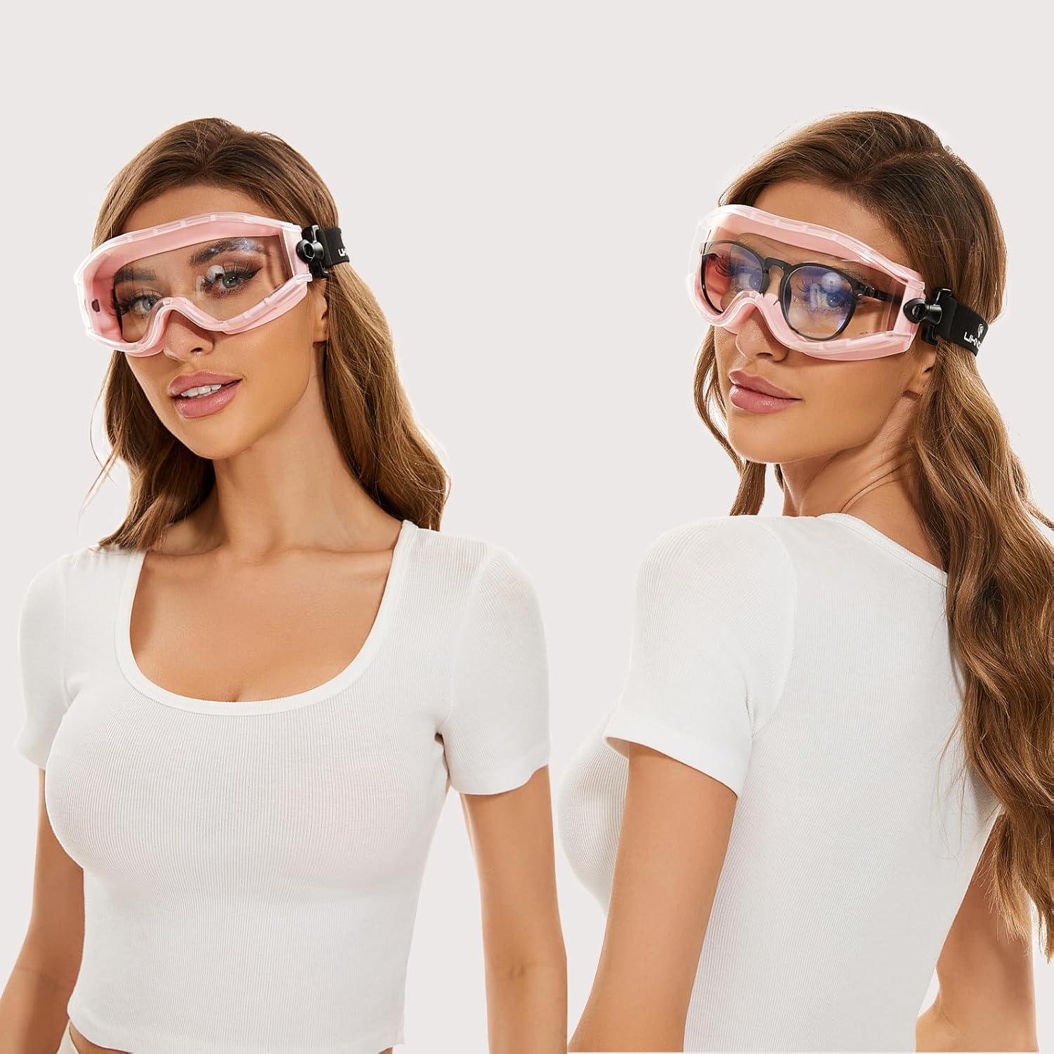 Gafas de Seguridad UKNOW Lente Clara Antiempañante