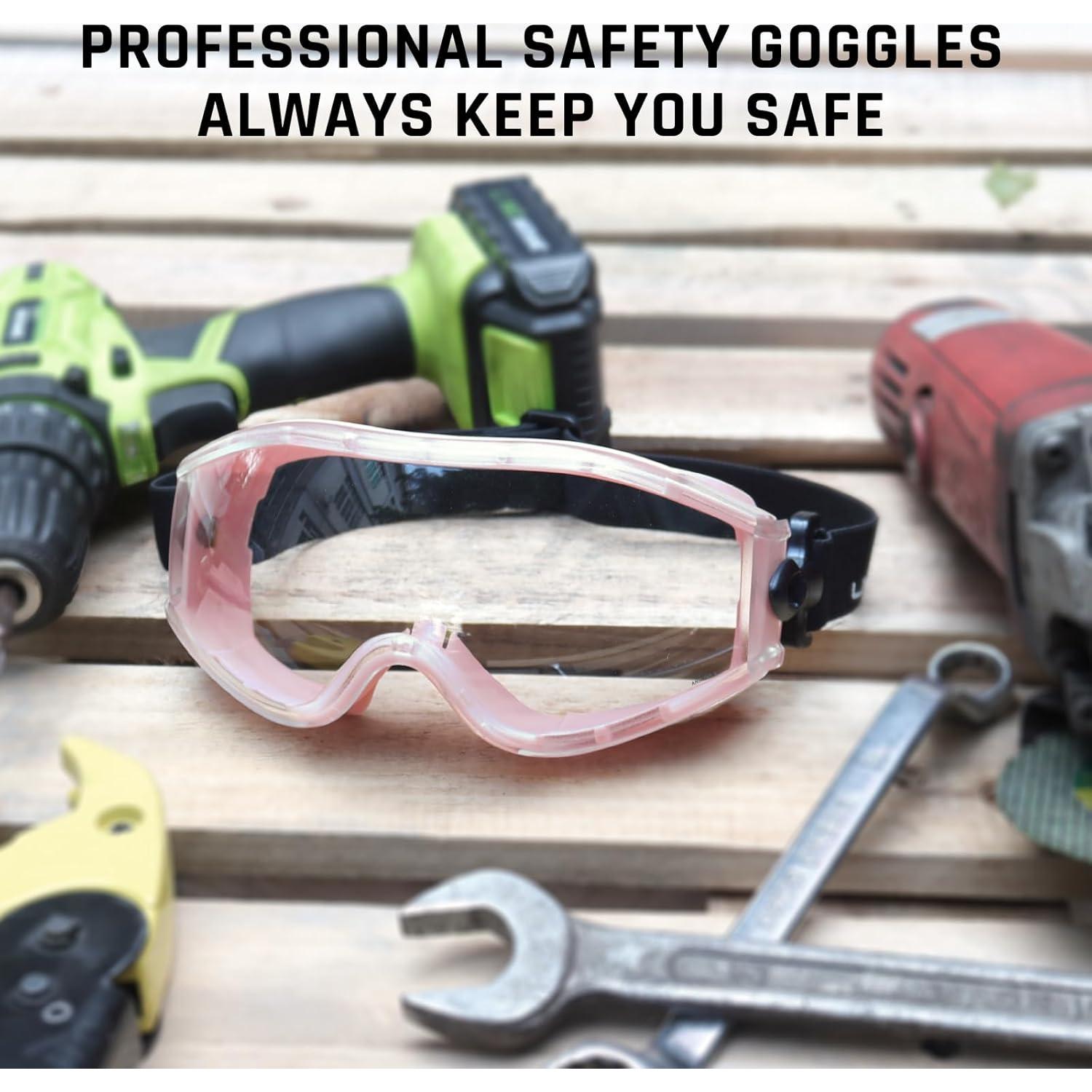 Gafas de Seguridad UKNOW Lente Clara Antiempañante