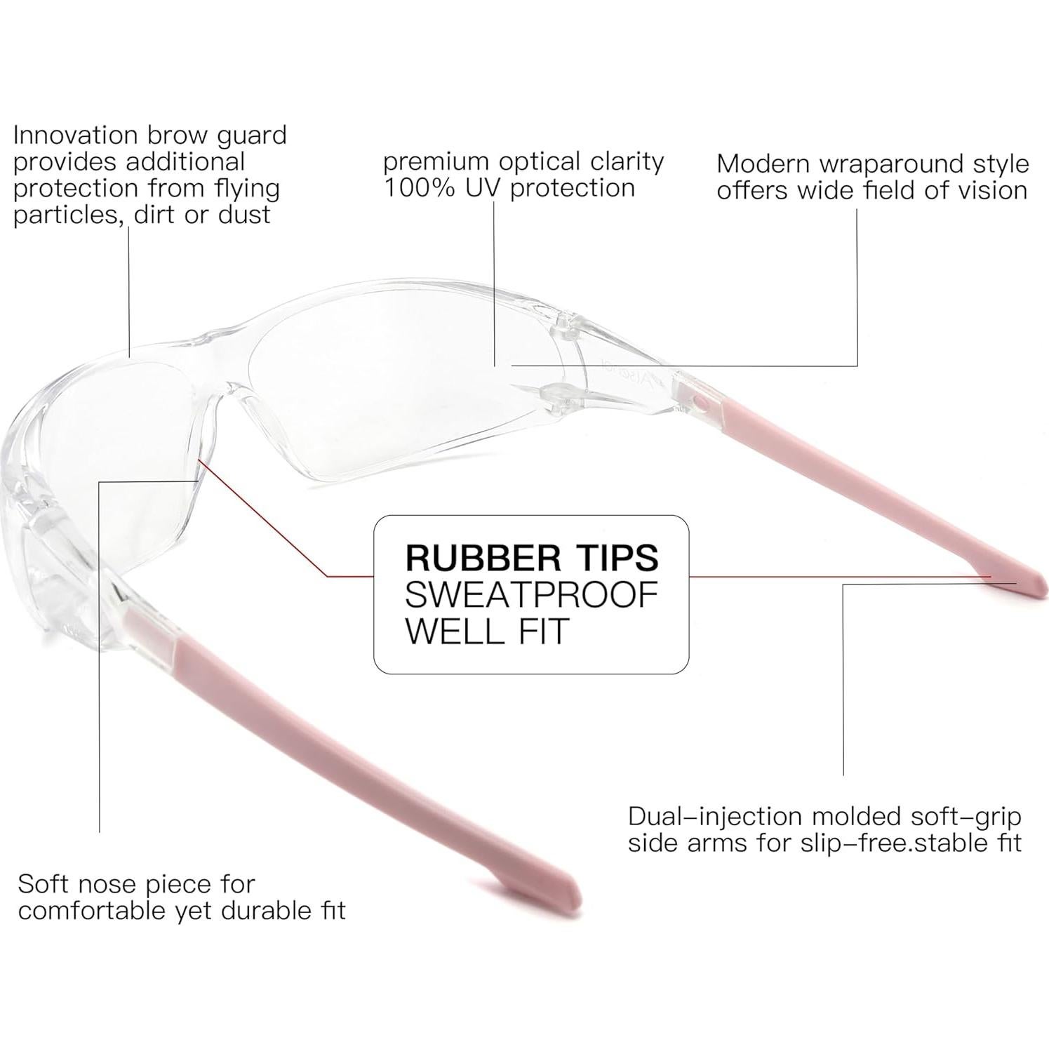 Gafas de Seguridad Alsenor Anti Niebla UV Luz Azul