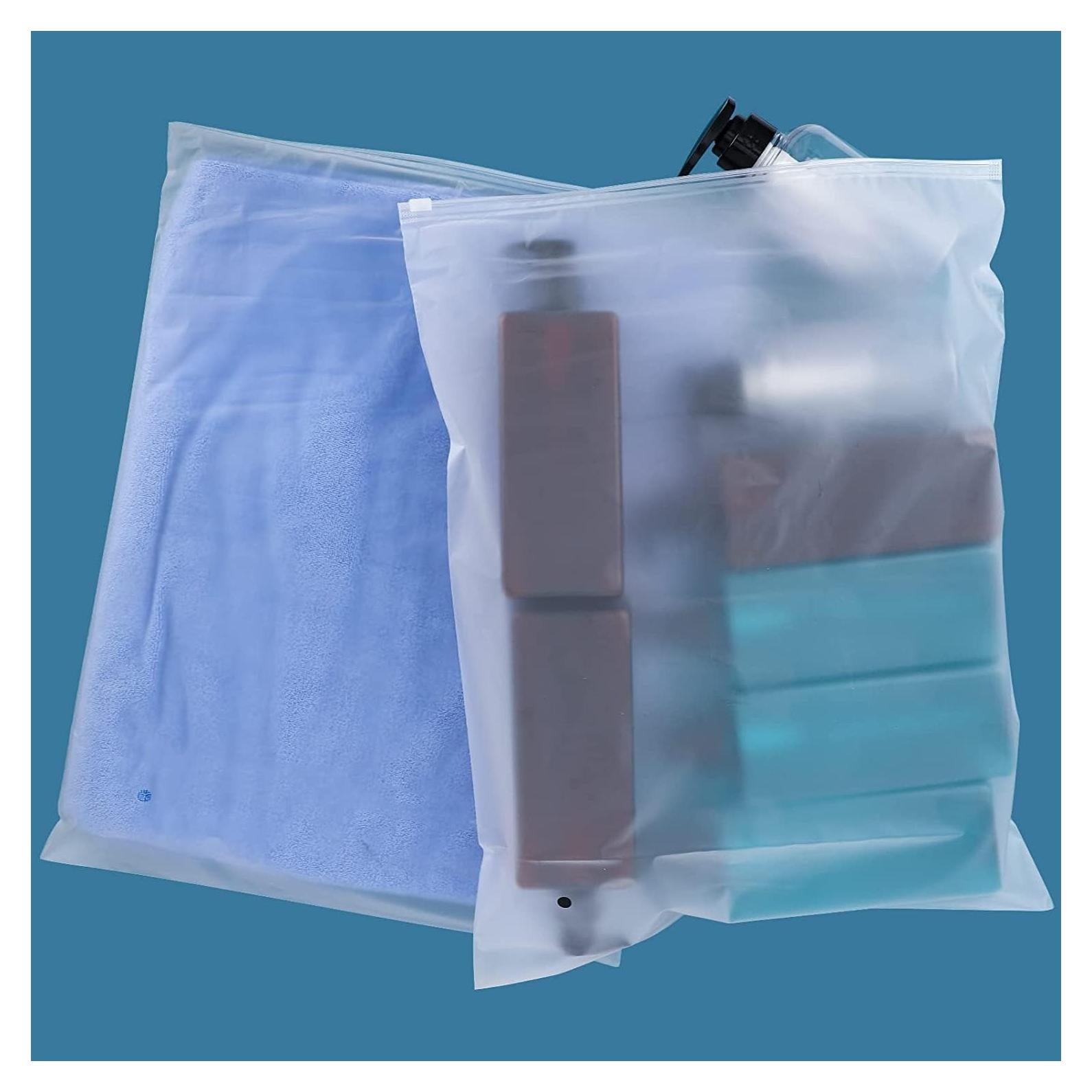 Bolsas de Envío para Ropa ENPOINT 100pcs 33x41 cm Cierre Frosted