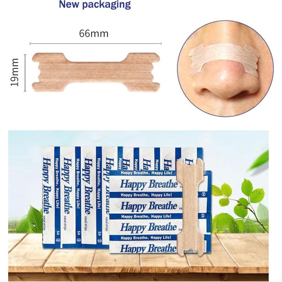 Tiras Nasales Anti-Ronquido Chargenyang - 60 Unidades