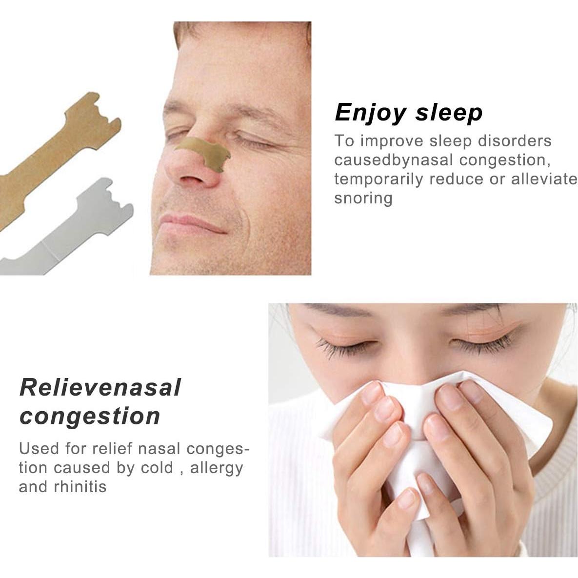 Tiras Nasales Anti-Ronquido Chargenyang - 60 Unidades