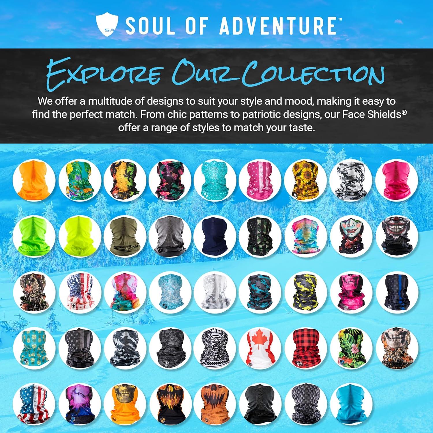 Escudo Facial UV Soul of Adventure | Gaiter Cuello 30+