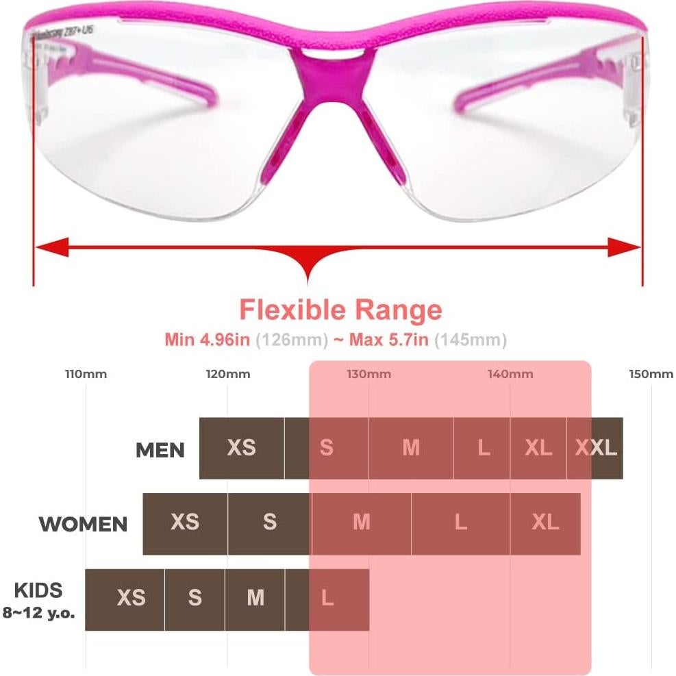 Gafas de Seguridad HTS Huntersky U6 Claras Anti Niebla