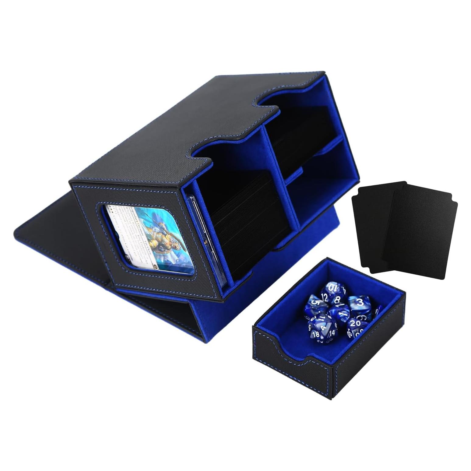 Caja de Deck Venssu para Commander con Soporte y Divisores