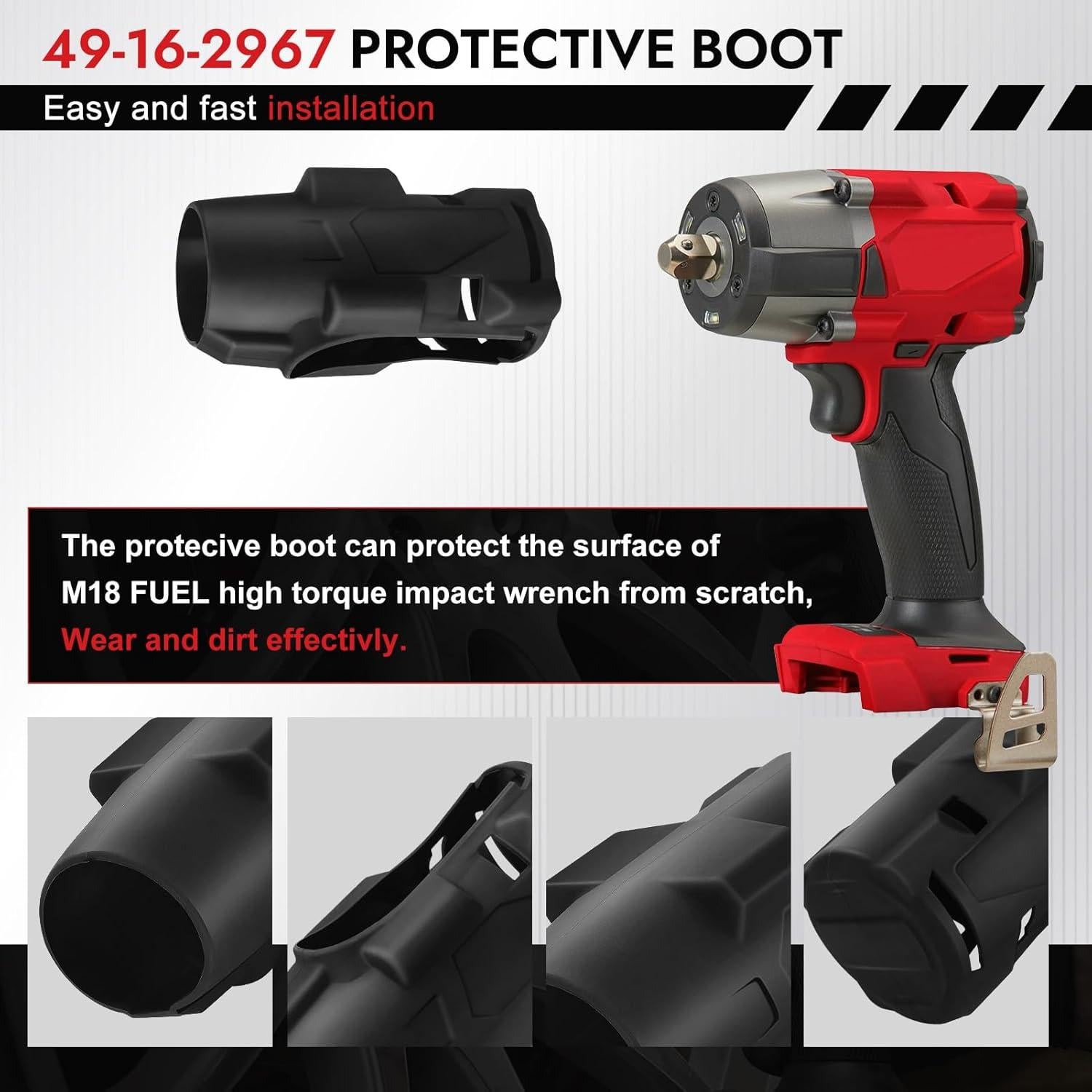 Funda Protectora de Goma Lonsda 49-16-2967 para Llave M18