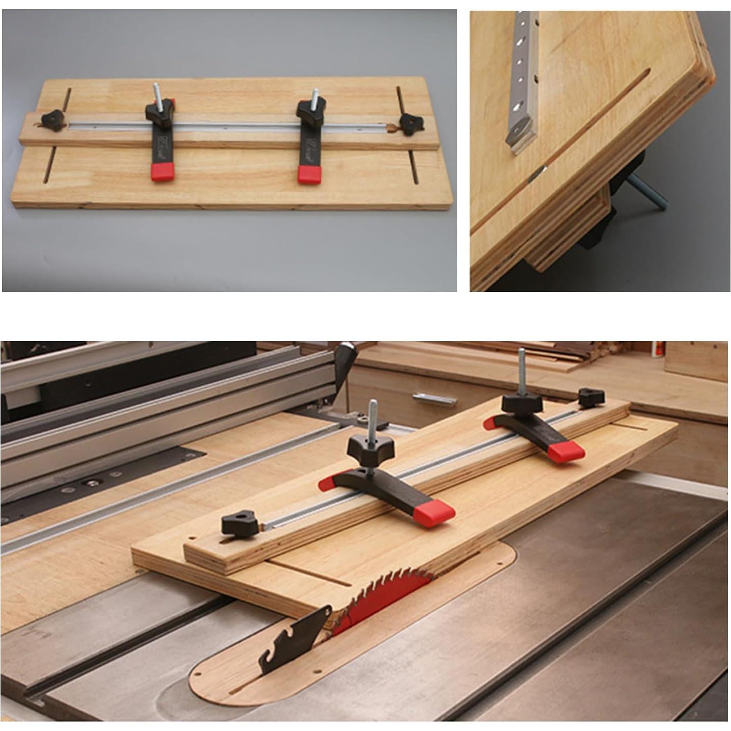 Barra de inglete de aluminio Flylin 300mm para sierra de mesa