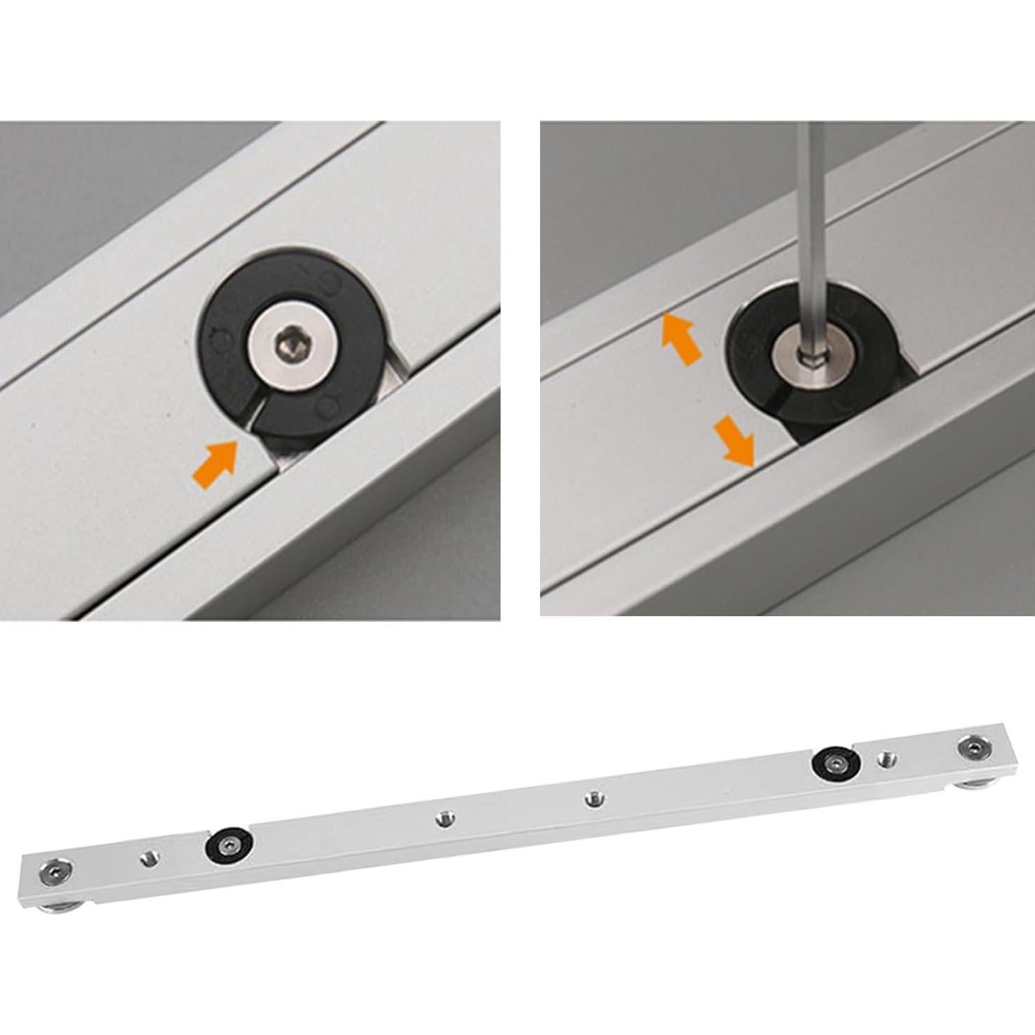 Barra de inglete de aluminio Flylin 300mm para sierra de mesa