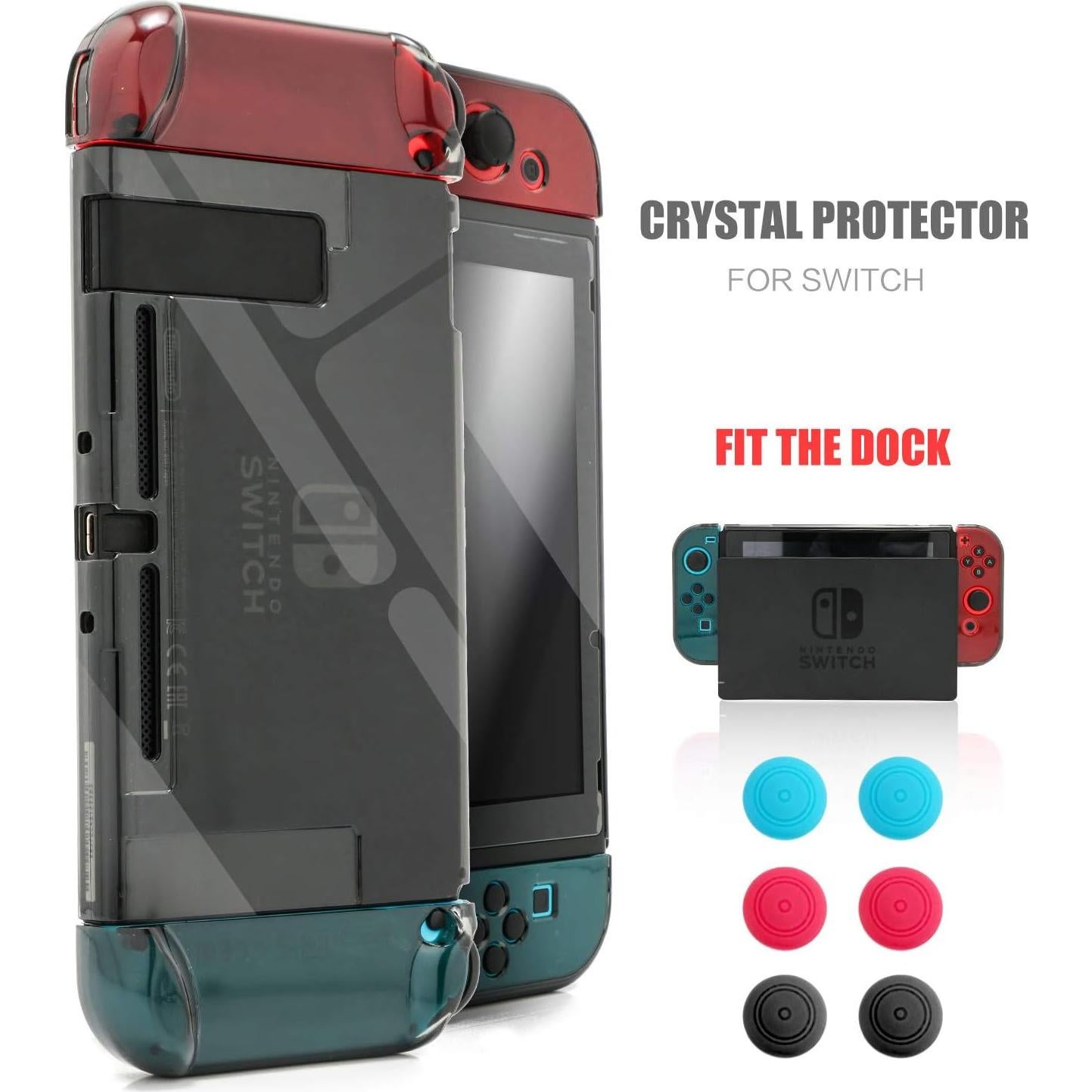 Funda Protectora Dockable HEATFUN para Nintendo Switch - Negro