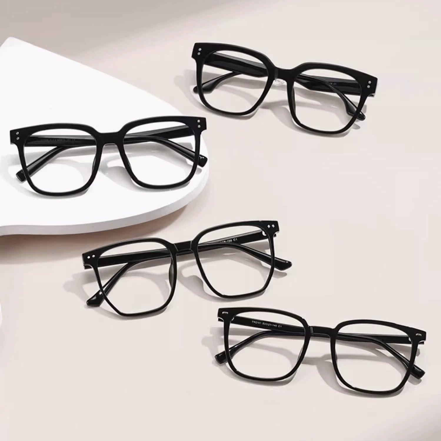 Gafas de Miopía MAKIRO -4.00 Unisex Marco Grande