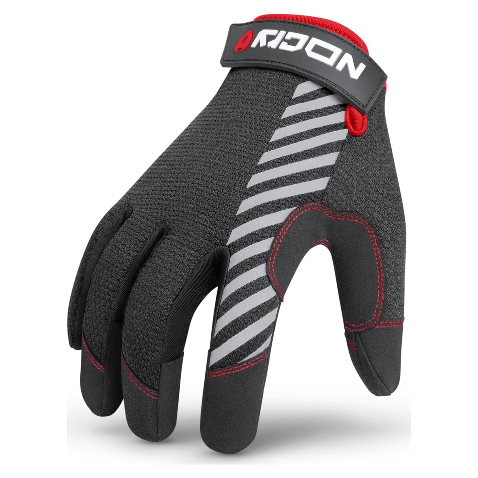 Guantes de Trabajo NoCry ToughFit+ para Hombres - Transpirables