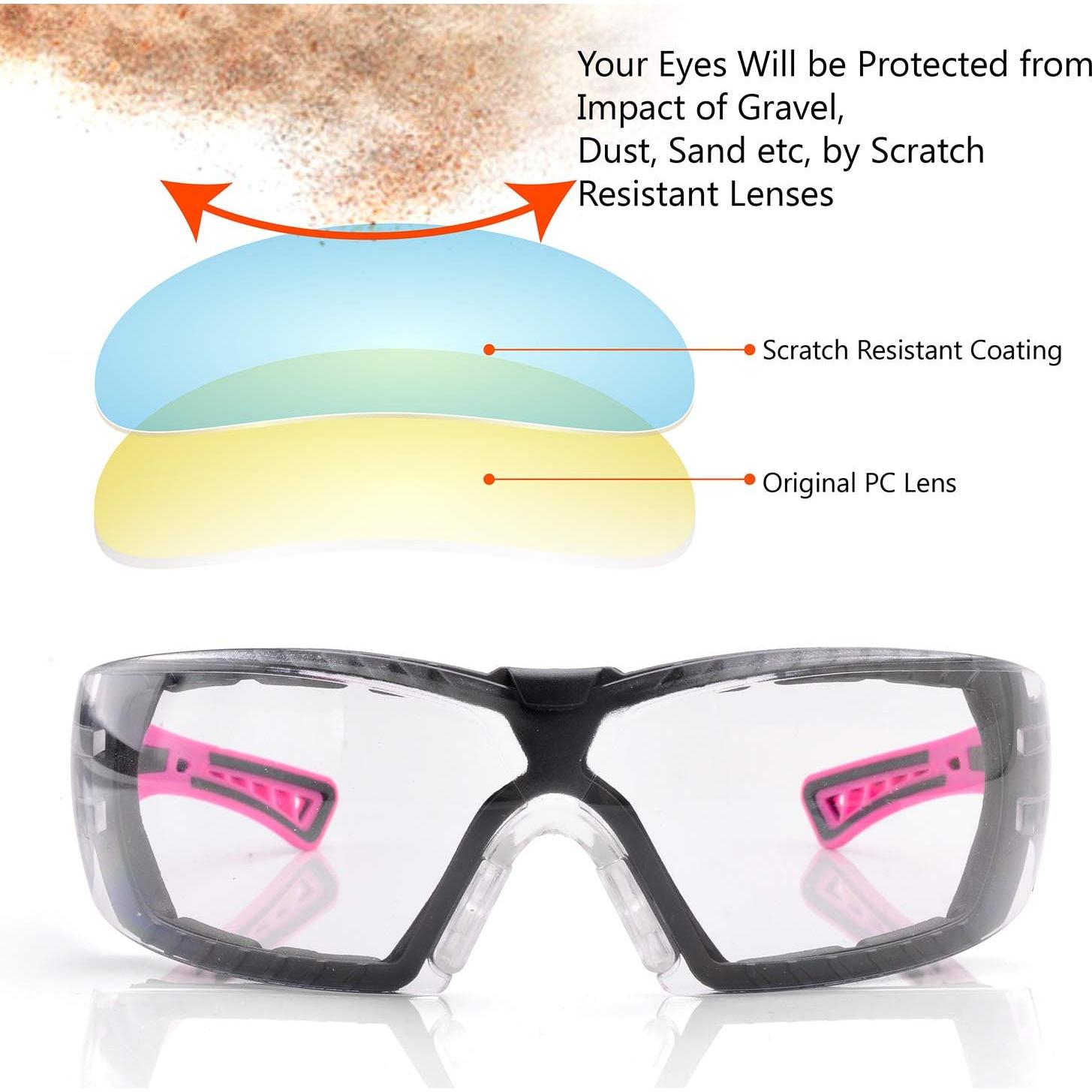 Gafas de seguridad antiempañantes SAFEYEAR para mujeres