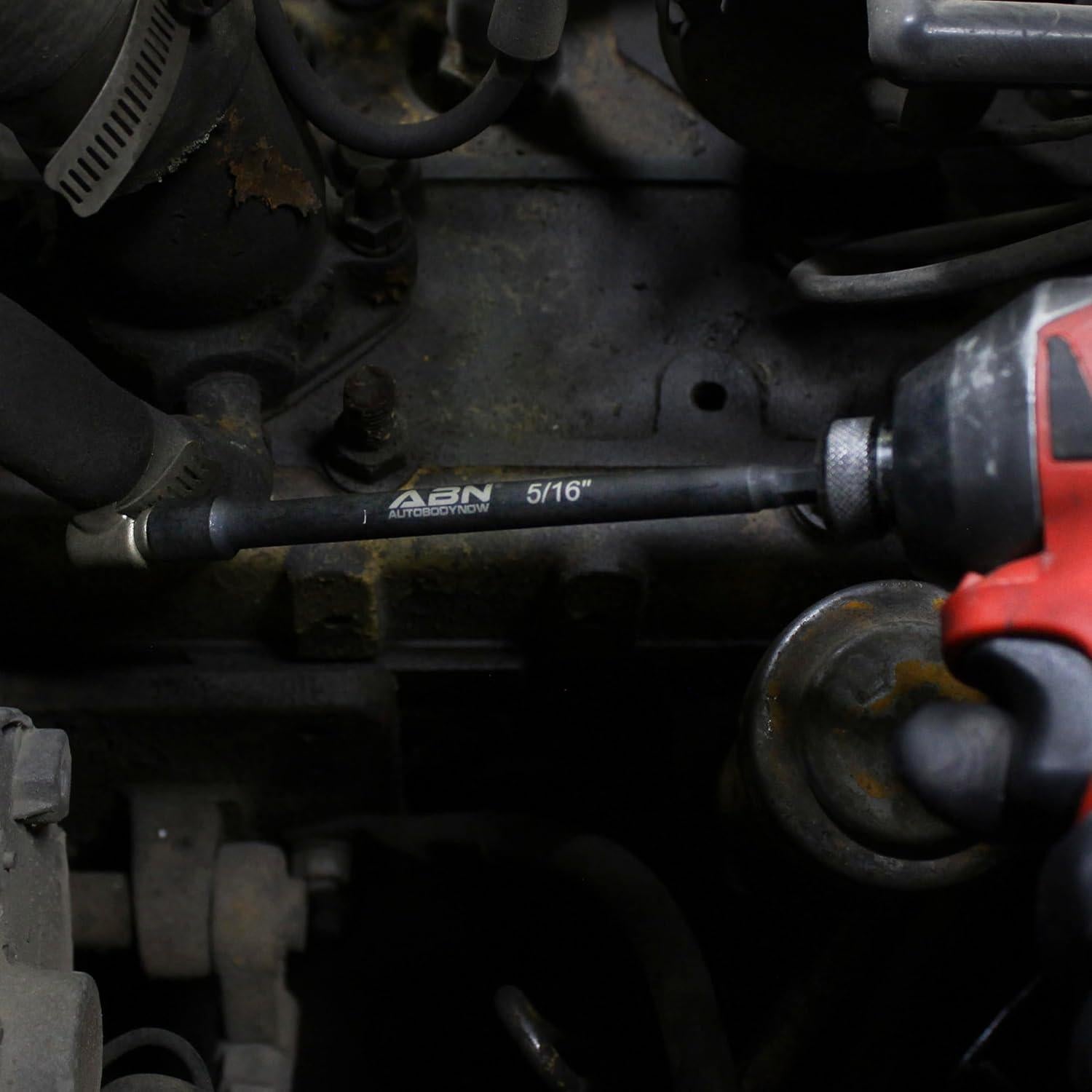 Herramienta de Conductor de Tuerca de Impacto ABN 5/16" Magnética 15.2 cm