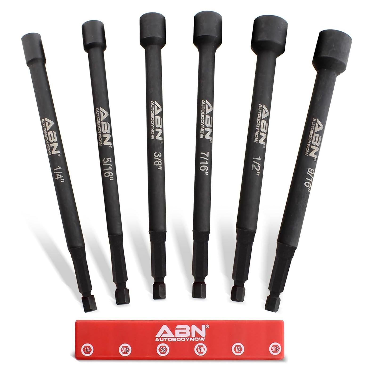 Juego de Herramientas de Conductor de Tuerca ABN 6 Piezas 15.2 cm