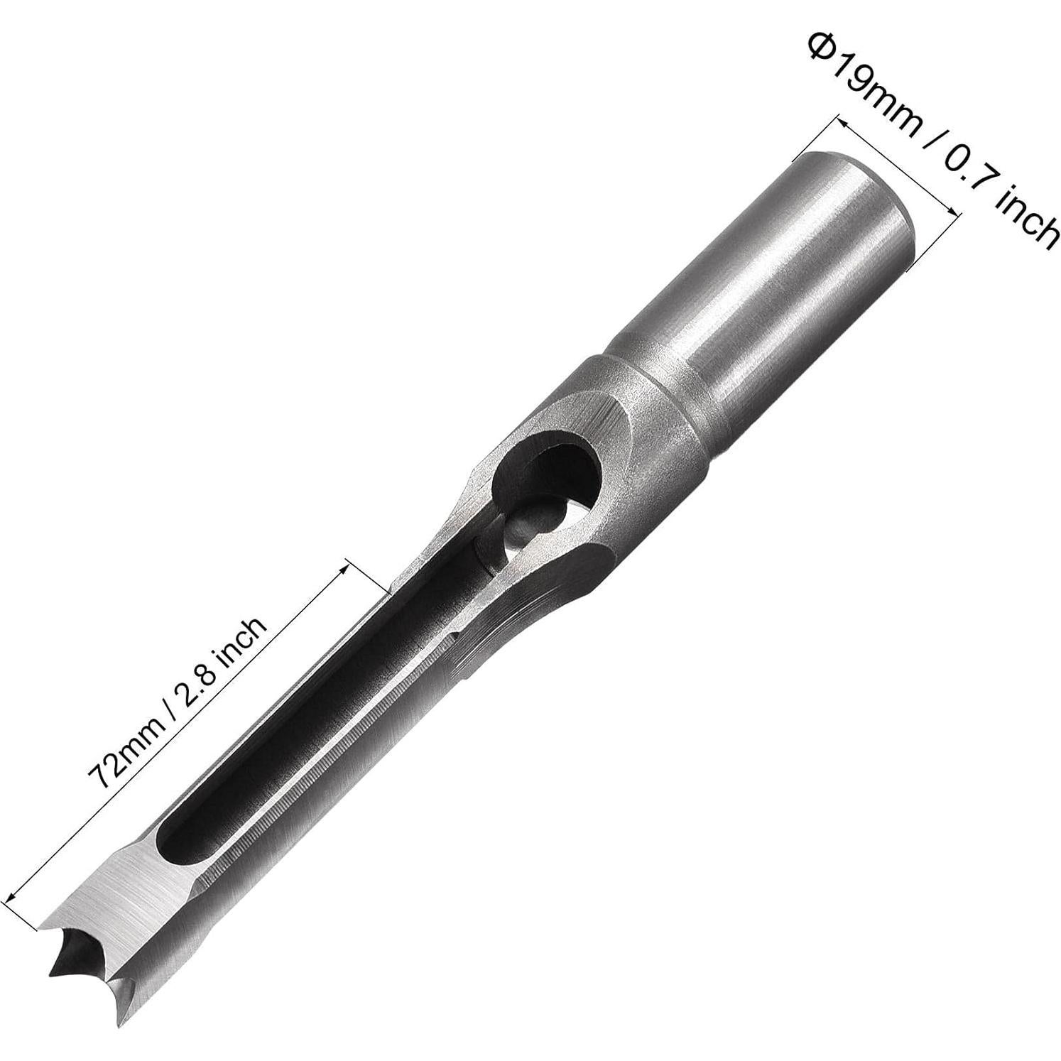 Broca Cuadrada uxcell 16mm para Madera - Mortajadora Cincel 213mm