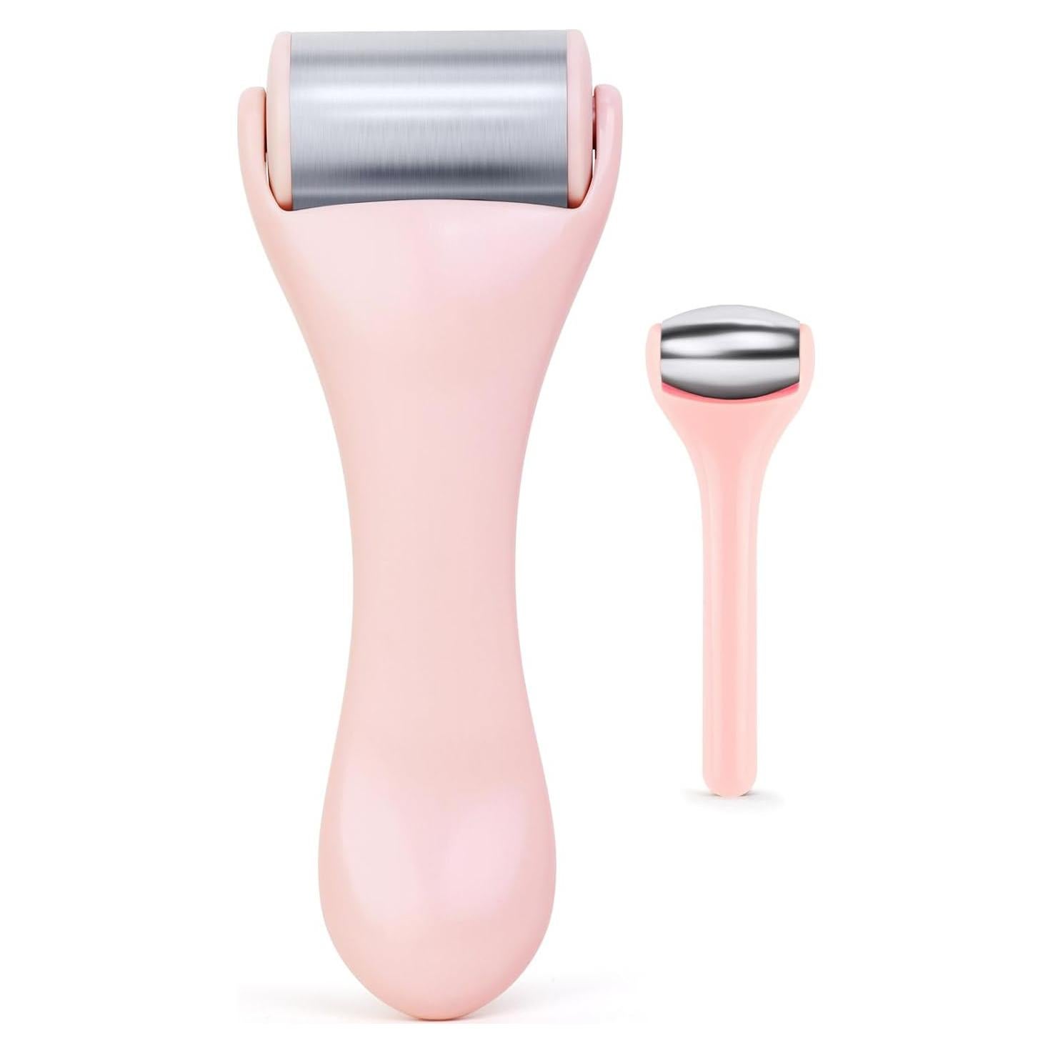 Rodillo de Hielo Facial MAANGE Rosa 2 Pcs - Alivio Ojeras