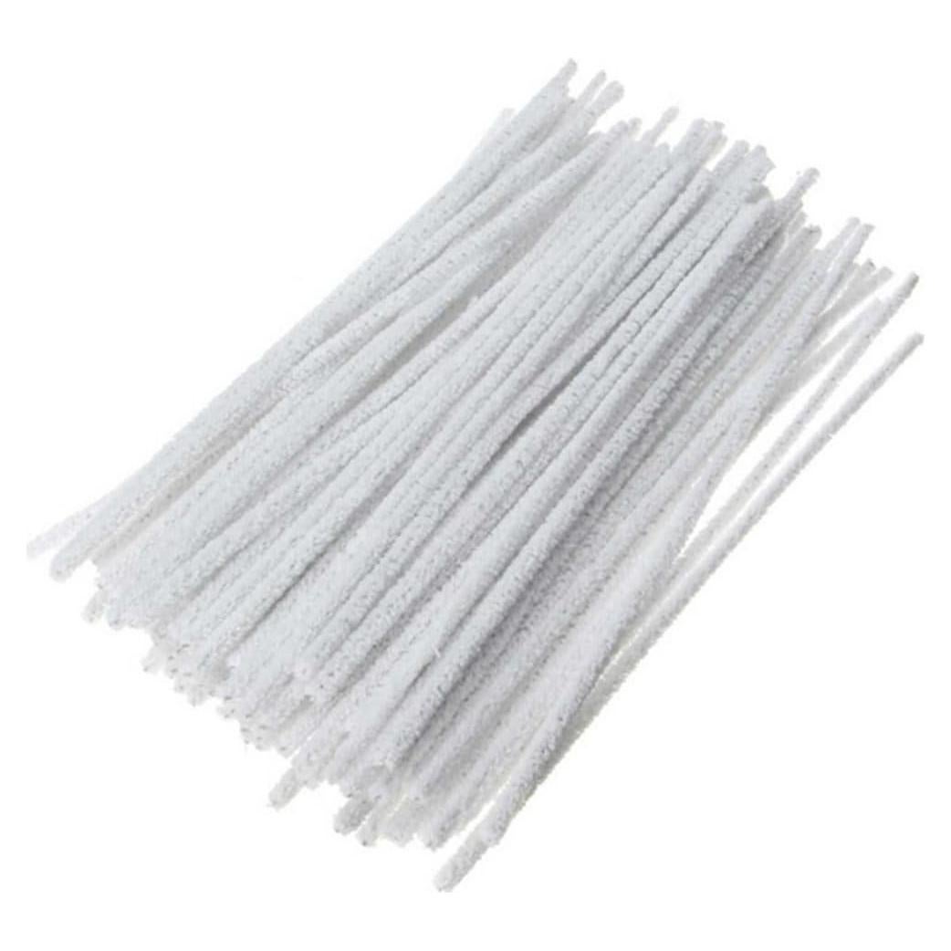 50 Limpiadores de Pipas de Algodón HYU VN 16.5cm Blanco