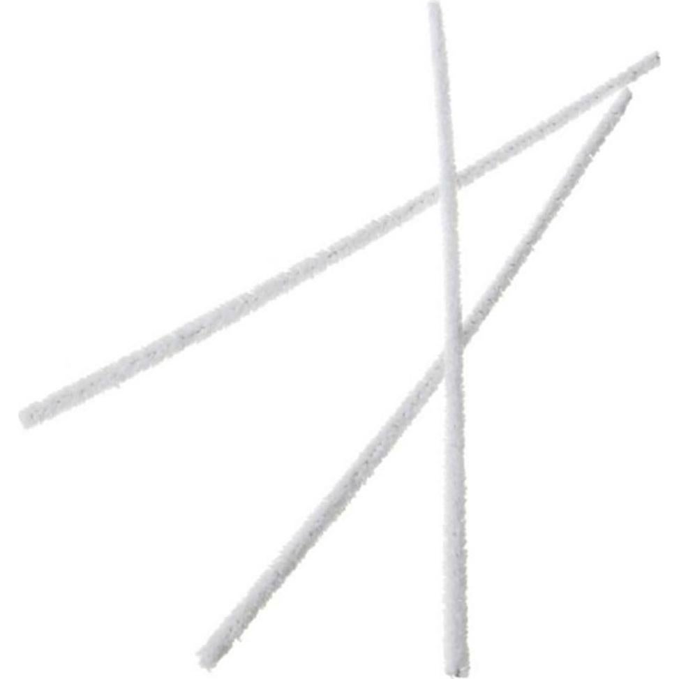 50 Limpiadores de Pipas de Algodón HYU VN 16.5cm Blanco