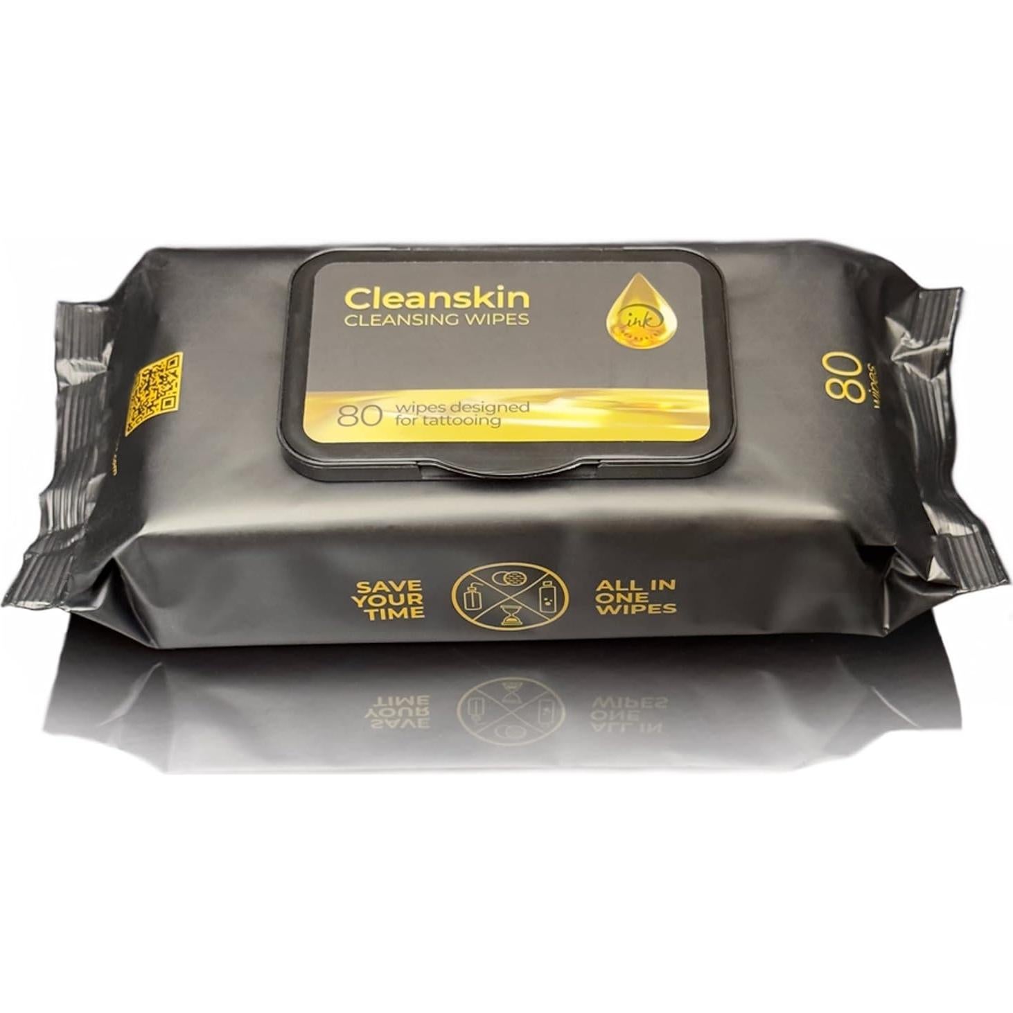 Toallitas CleanSkin para Tatuajes - Cuidado Todo en Uno 1-Pack