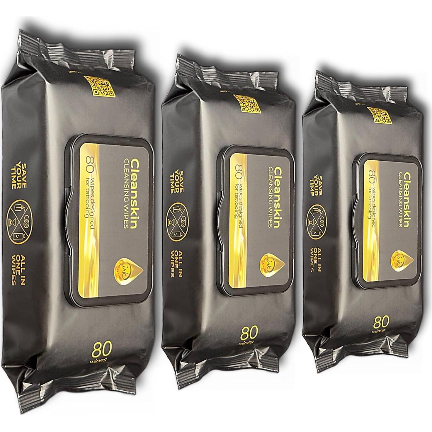 Toallitas CleanSkin para Tatuajes - Cuidado Todo en Uno 1-Pack