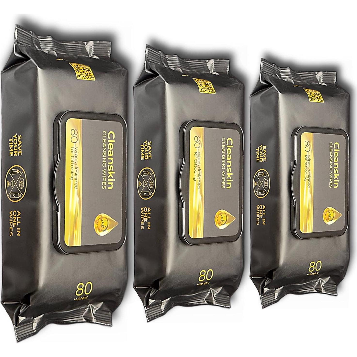 Toallitas CleanSkin para Tatuajes - Cuidado Todo en Uno 1-Pack