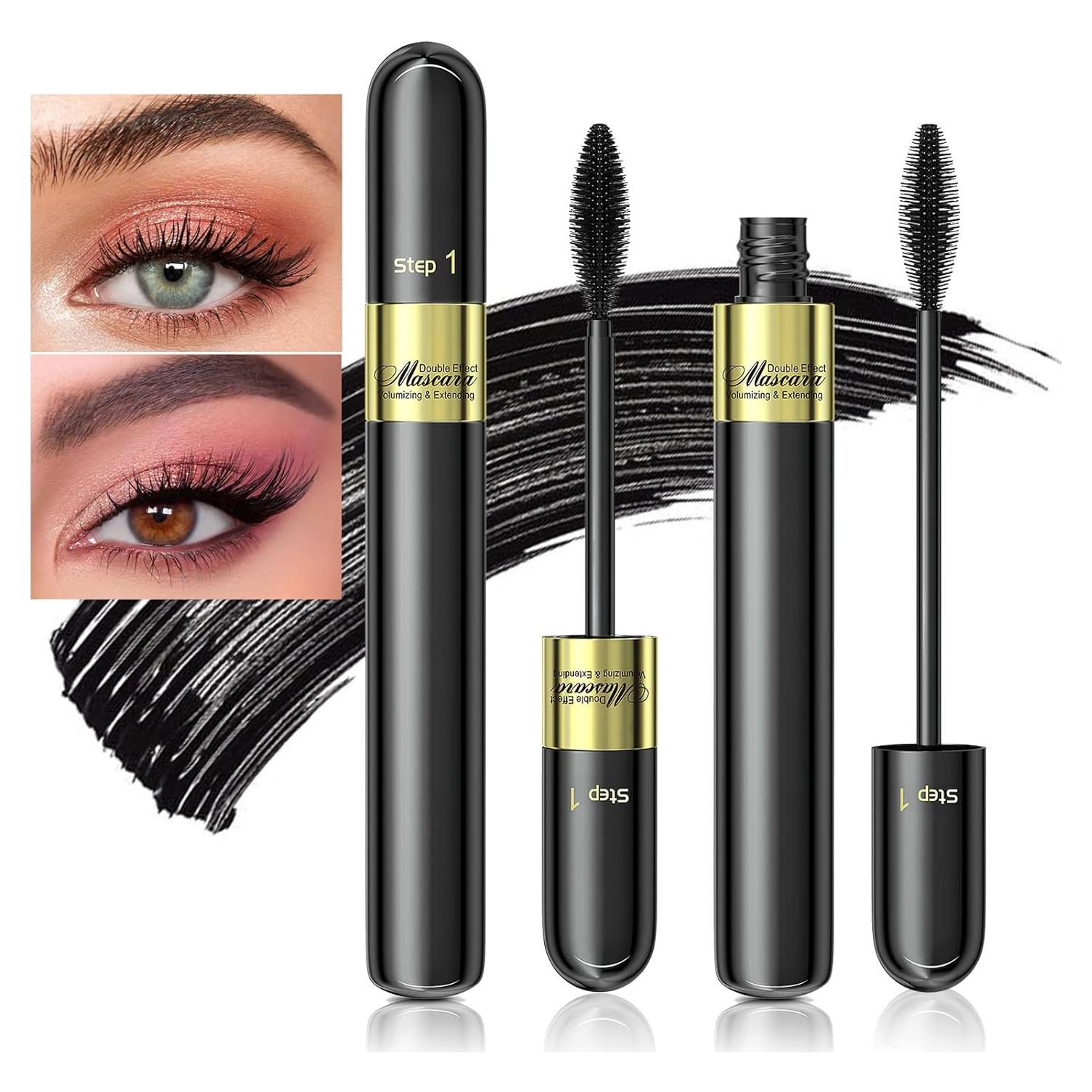 Máscara de Pestañas Ihrlpxkc 2 en 1 a Prueba de Agua 14cm