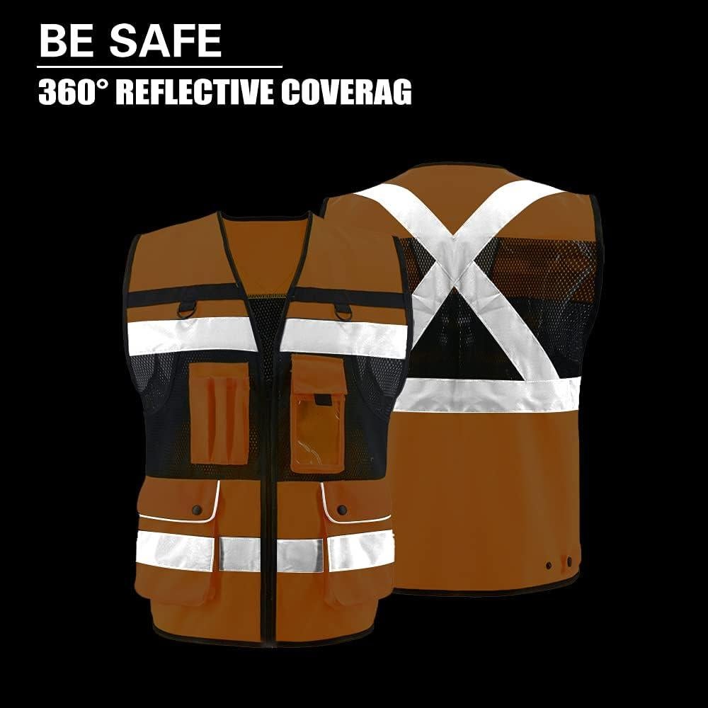 Chaleco de Seguridad OPLERAI Naranja 3XL Reflectante