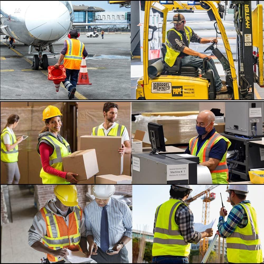 Chaleco de Seguridad OPLERAI Naranja 3XL Reflectante