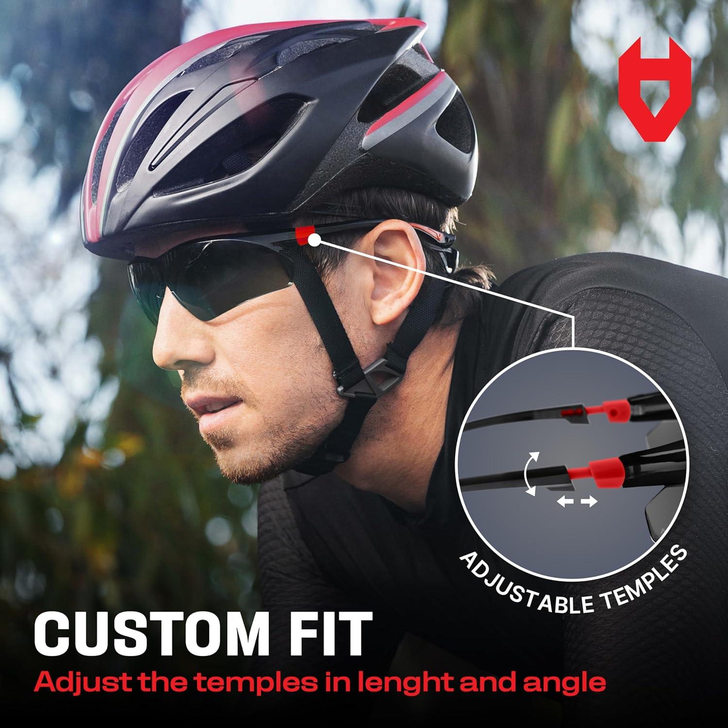 Gafas de Seguridad NoCry Tintadas UV400 Ajustables