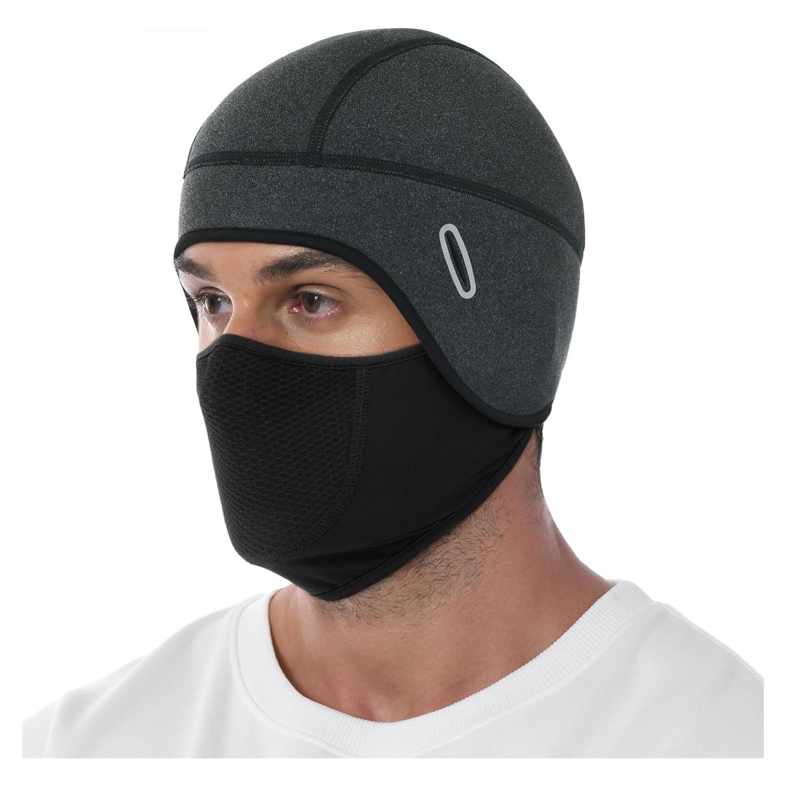 Gorro Térmico MELASA con Cubierta Facial para Ciclismo